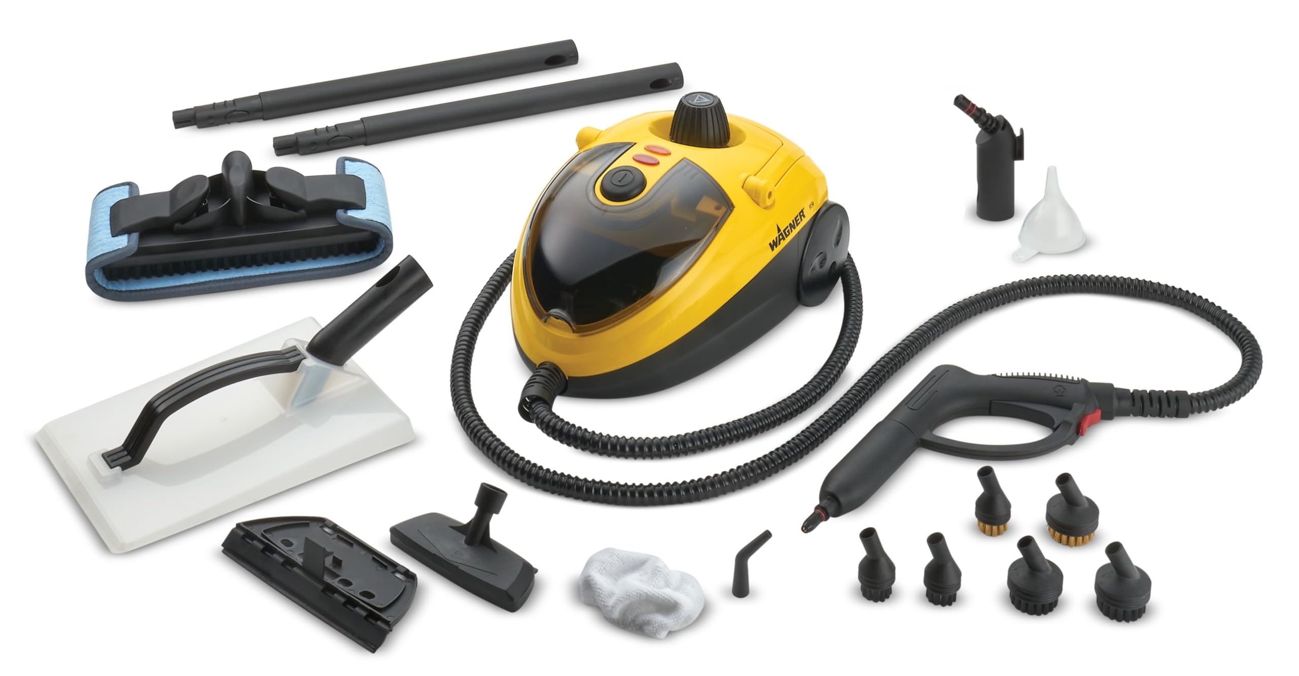 Wagner Power Steamer 915 E Multifunctional Steam Cleaner | 1500W | 3.5 Bar Pressure | 18 Accessories 1