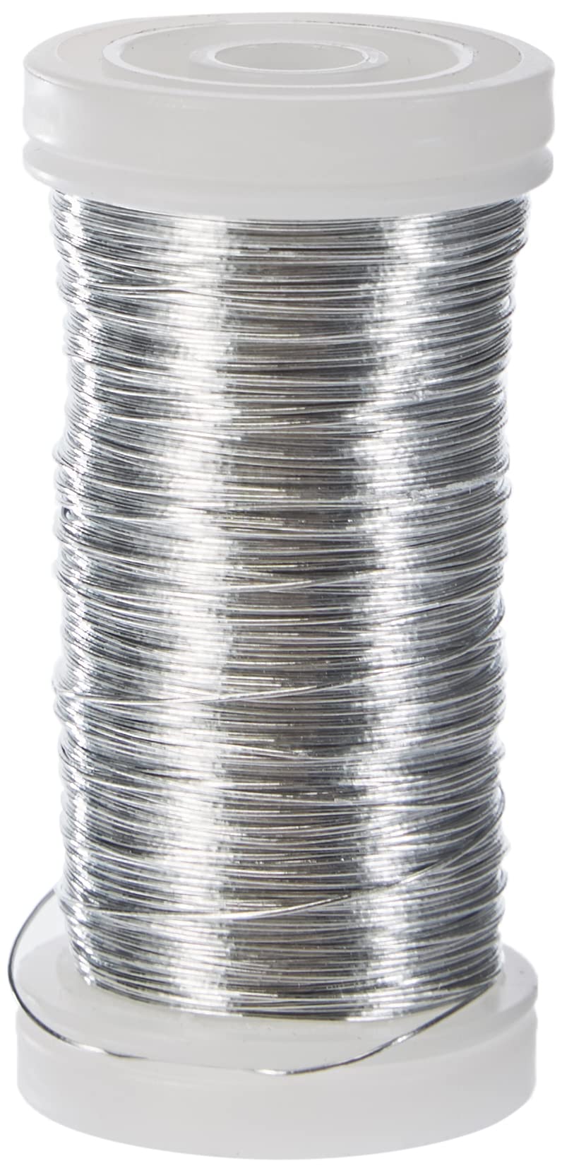Rayher Floral Wire - Silver, 0.35mm Diameter, 100m Length | Ideal for Floristry & Crafts 2