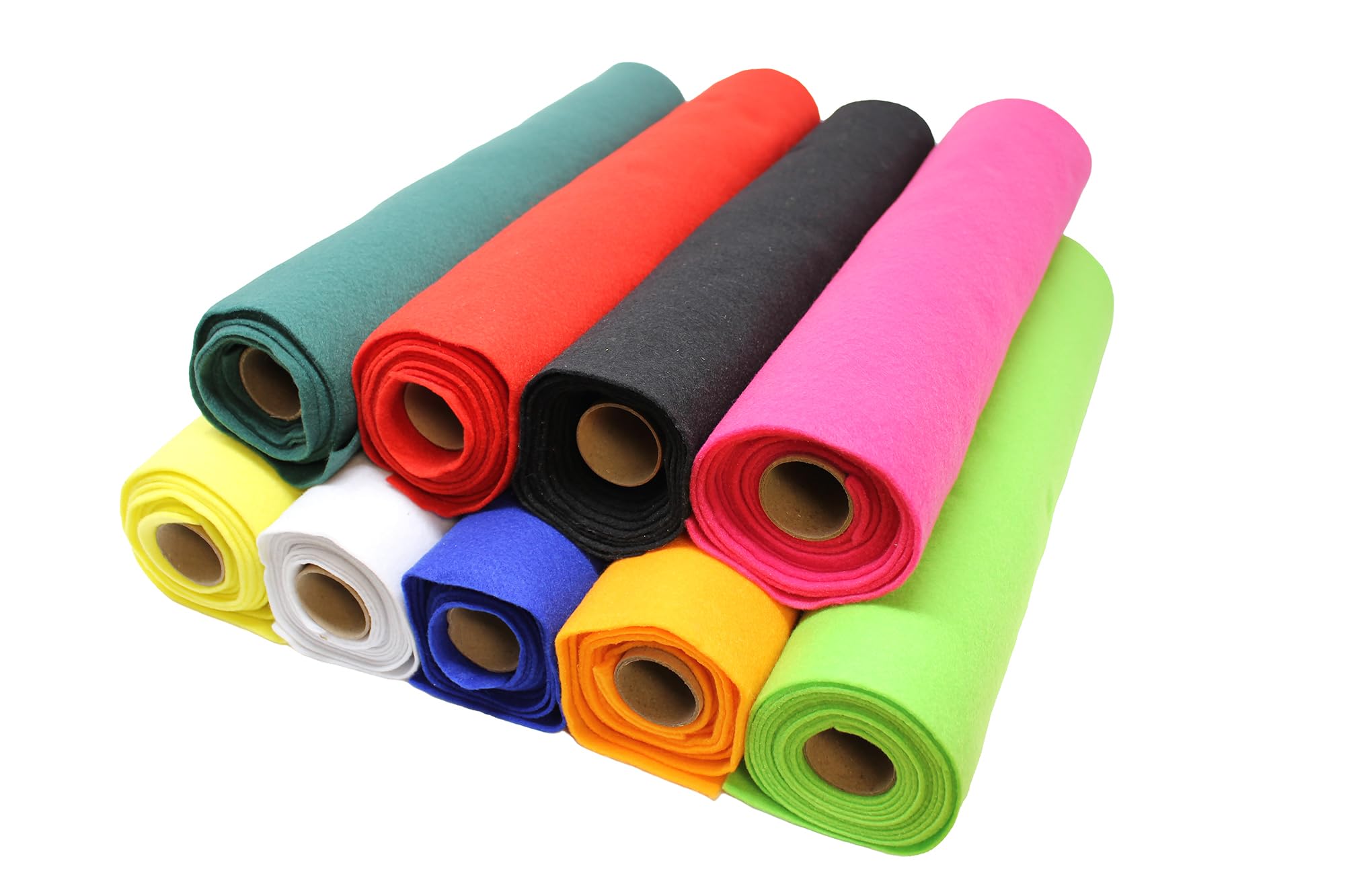 Bright Ideas Soft Craft Felt Roll - Red | 1.4mm Thick Polyester | 45cm x 2.5m Sheet Size 2