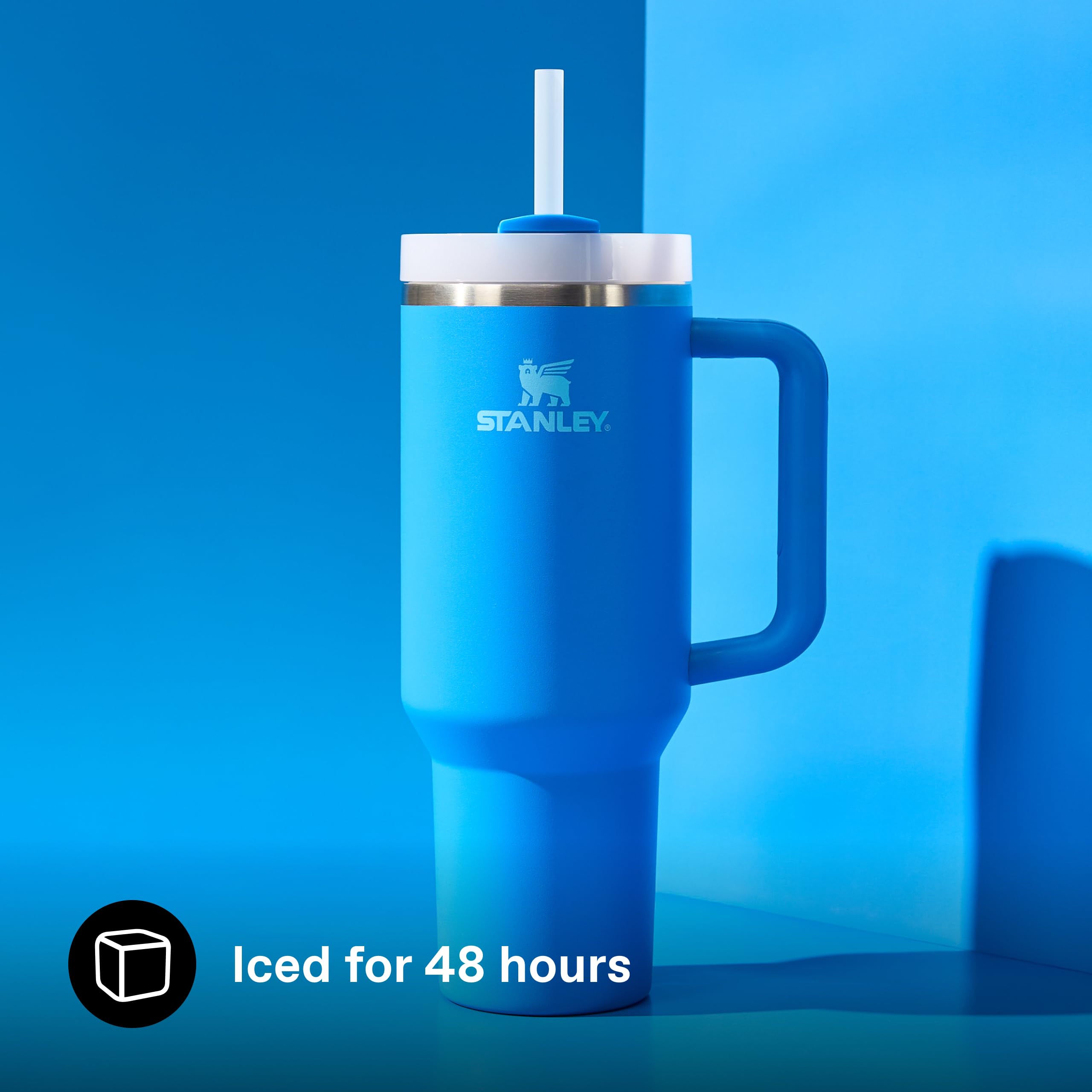 STANLEY 1913 Quencher H2.0 Flowstate Tumbler 0.89L - 40 Hours Cold | Azure 4