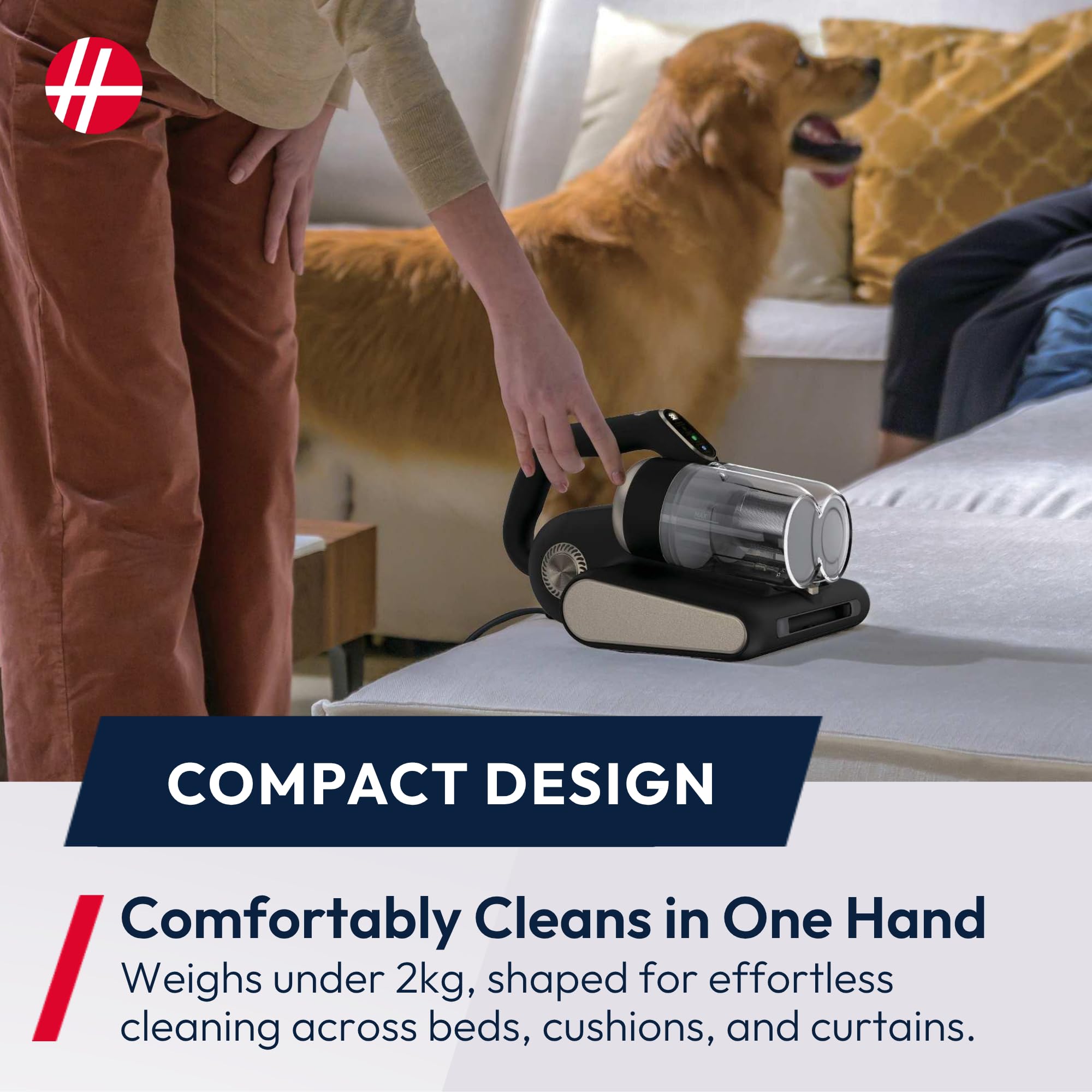 Hoover HMC520UV Mattress Vacuum Cleaner - 4-in-1 with UV Light & Drying | 3.23kg 7