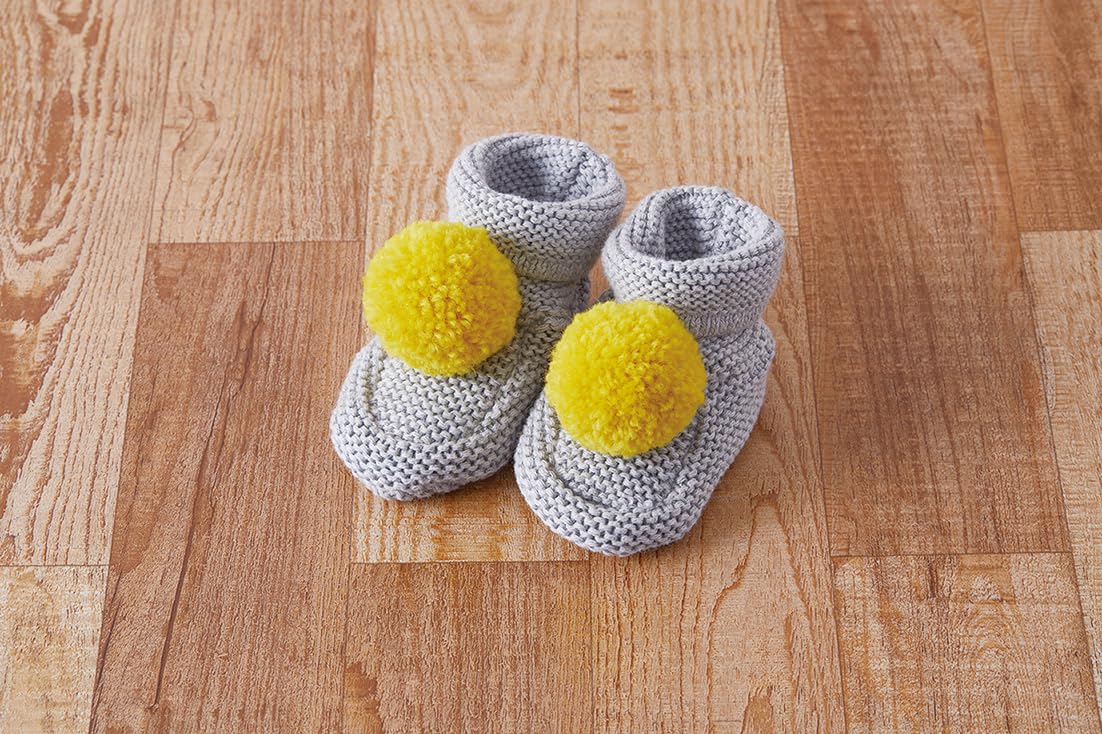 Clover Pom Maker Set - 4 Pack | ABS Resin, Polypropylene & Stainless Steel | Includes Tape Measure 9
