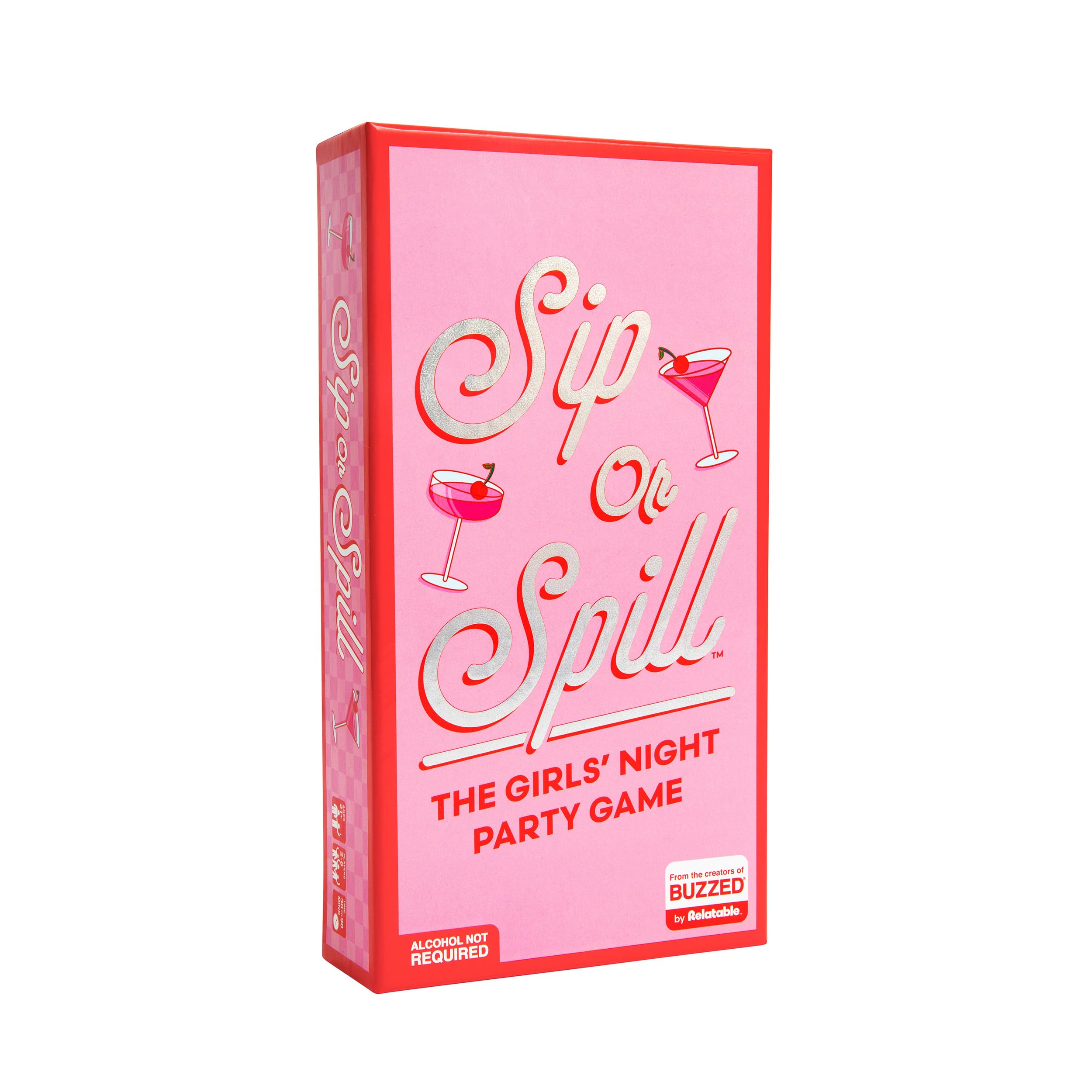 WHAT DO YOU MEME? Sip or Spill - Girls Night Party Game | 300 Cards | Ages 18+ 1