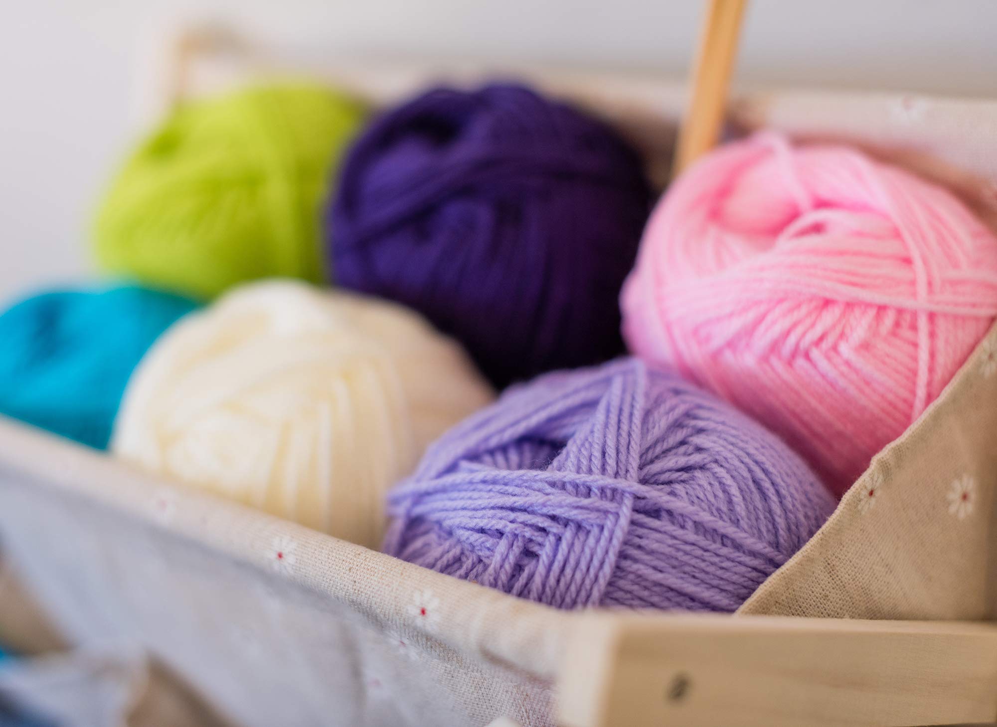 KORBOND DK Cream Yarn - 100g Acrylic Wool | Double Knit | Hypoallergenic | 290m Length 4