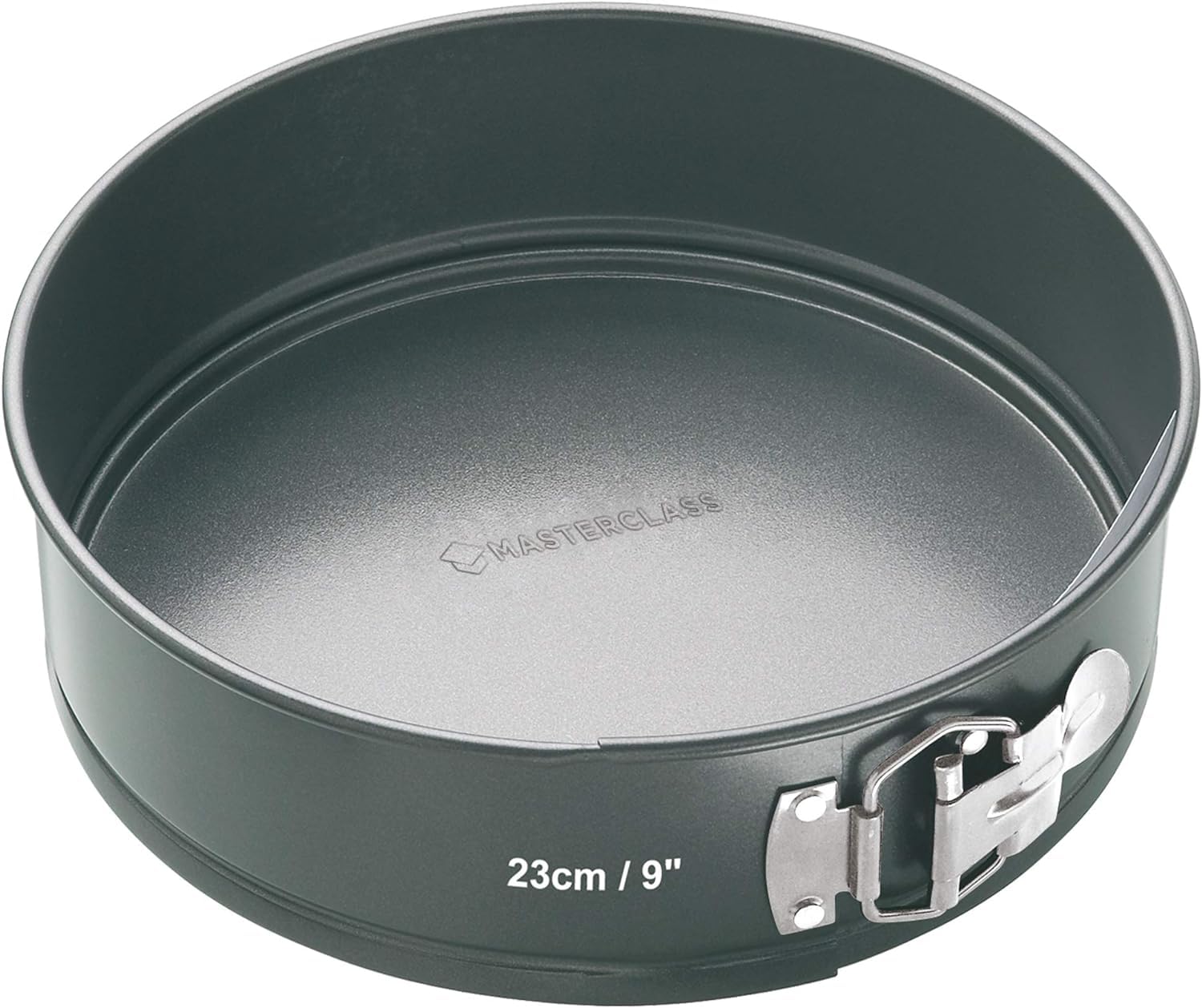 MasterClass KCMCHB10 Non-Stick Quick-Release Springform Cake Tin | 23 cm (9 Inch) | Carbon Steel 1