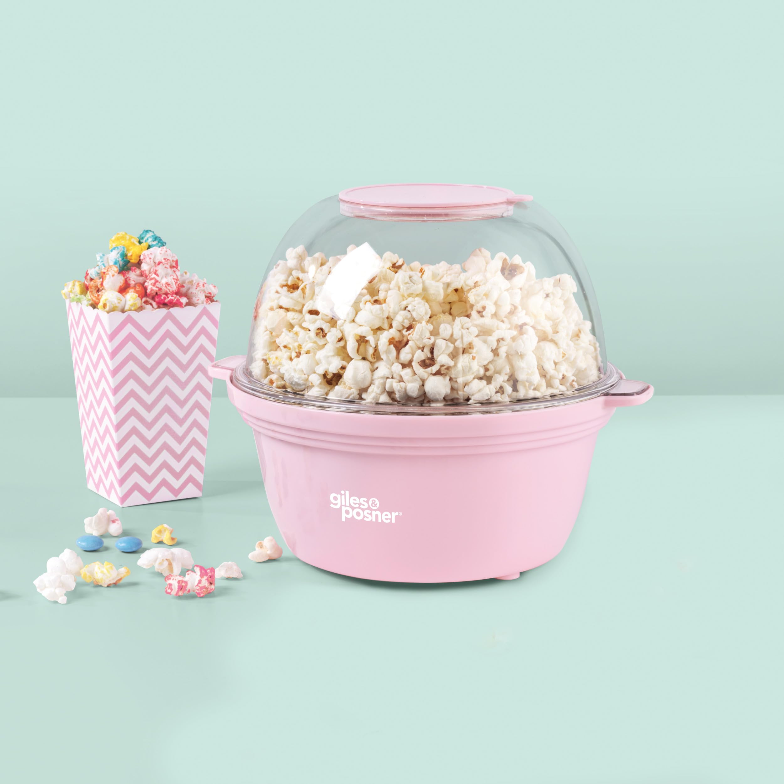 Giles & Posner Mini Popcorn Maker Machine – Non-stick Corn Plate, Hot Air P 4
