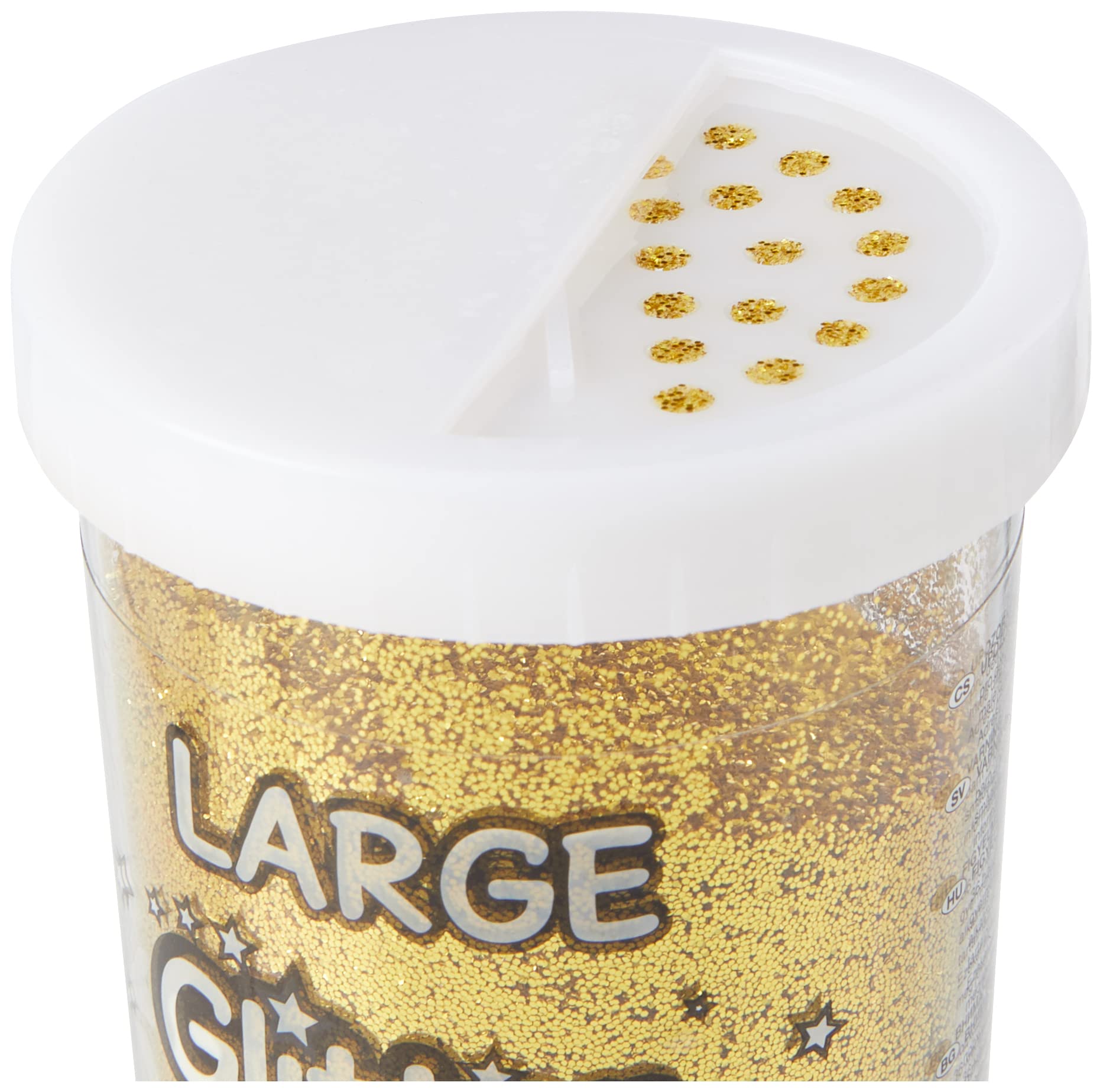 Baker Ross Jumbo Glitter Shakers - 6 Pack Assorted Colors (100g Each) | Arts & Crafts Essential 3