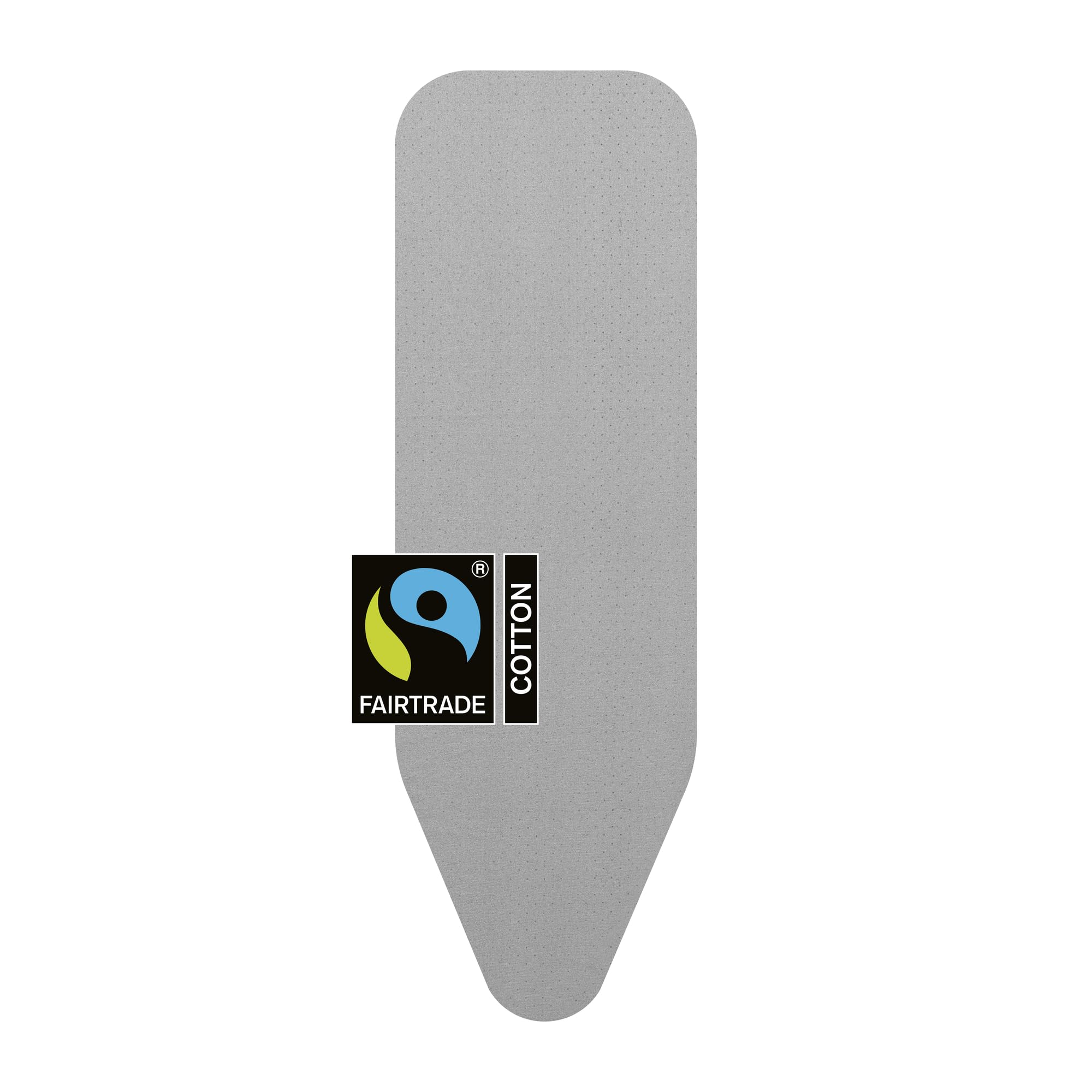 Brabantia Ironing Board Cover B - Metallised | 100% Cotton with 8mm Foam Padding | 124x38 cm 1