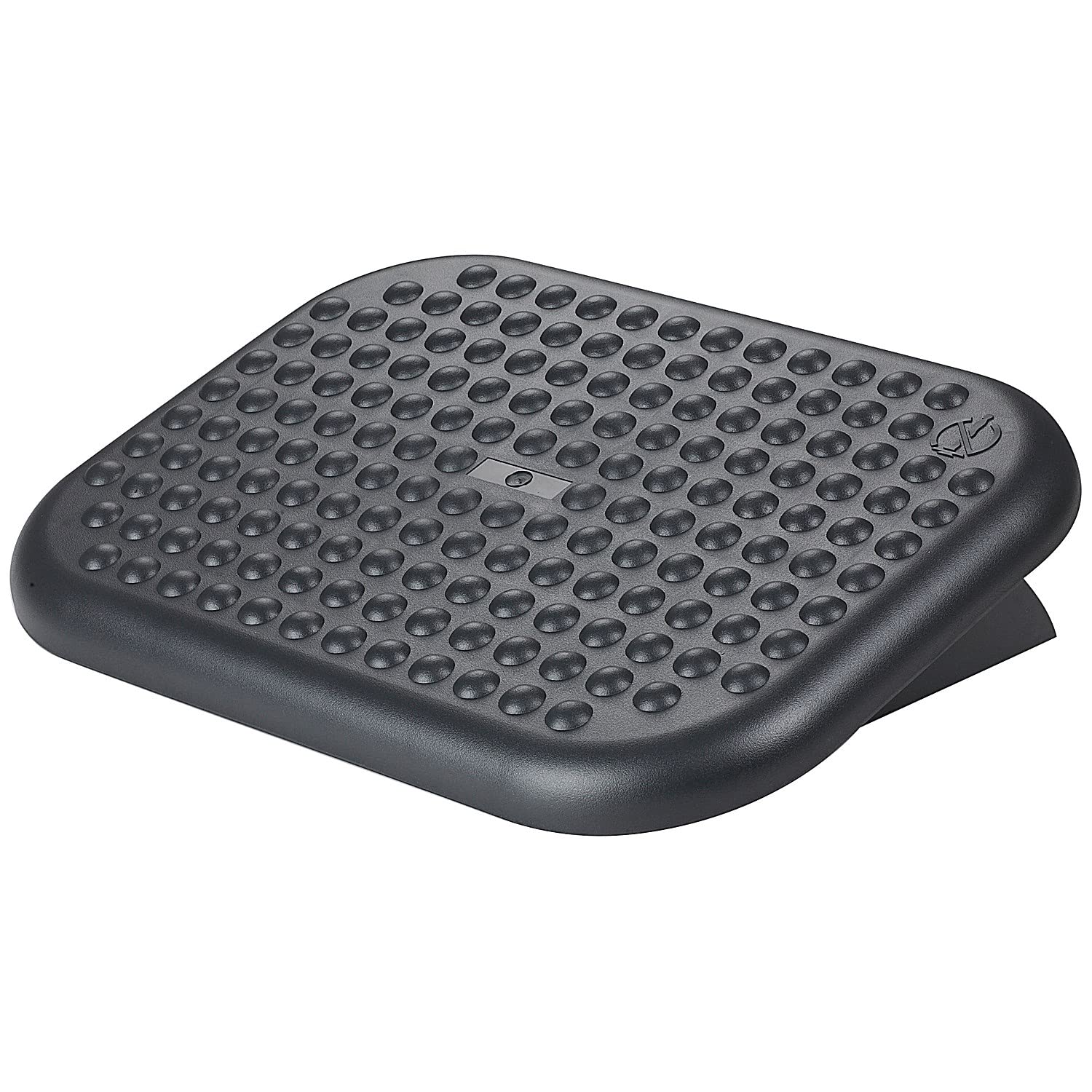 Q-Connect Economy Footrest - Adjustable Tilt 0-15° | 448 x 325mm Platform | Black 1