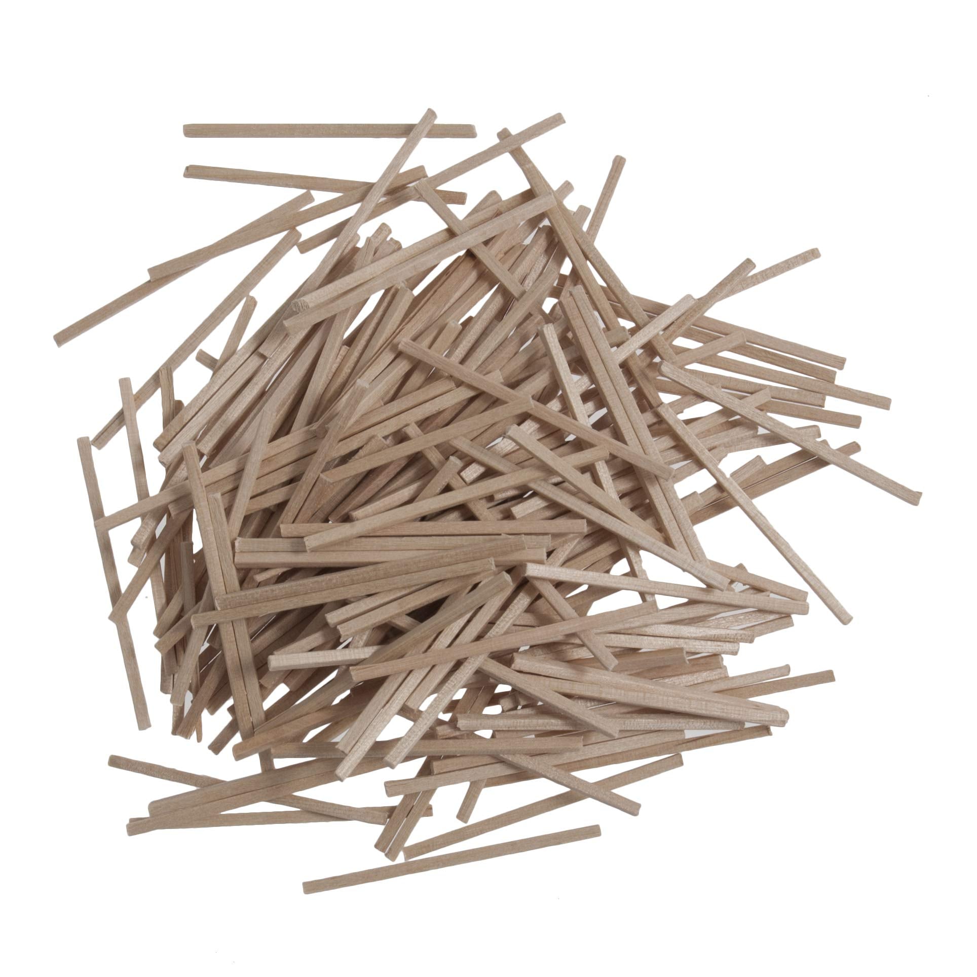 Trimits Craft Wooden Match Sticks - 500 Pack, Natural Wood, 50 x 2mm for Modeling & Paper Craft