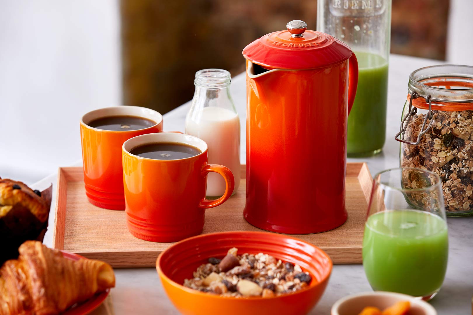 LE CREUSET Stoneware Coffee Mug - 350 ml Capacity | Volcanic Color | Chip-Resistant Enamel 6