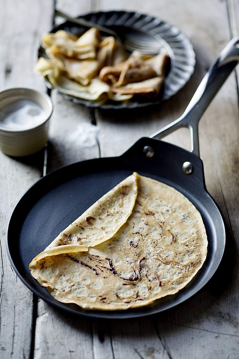 LE CREUSET Toughened Non-Stick Crepe Pan - 28cm Diameter | Induction Compatible | Oven Safe 7