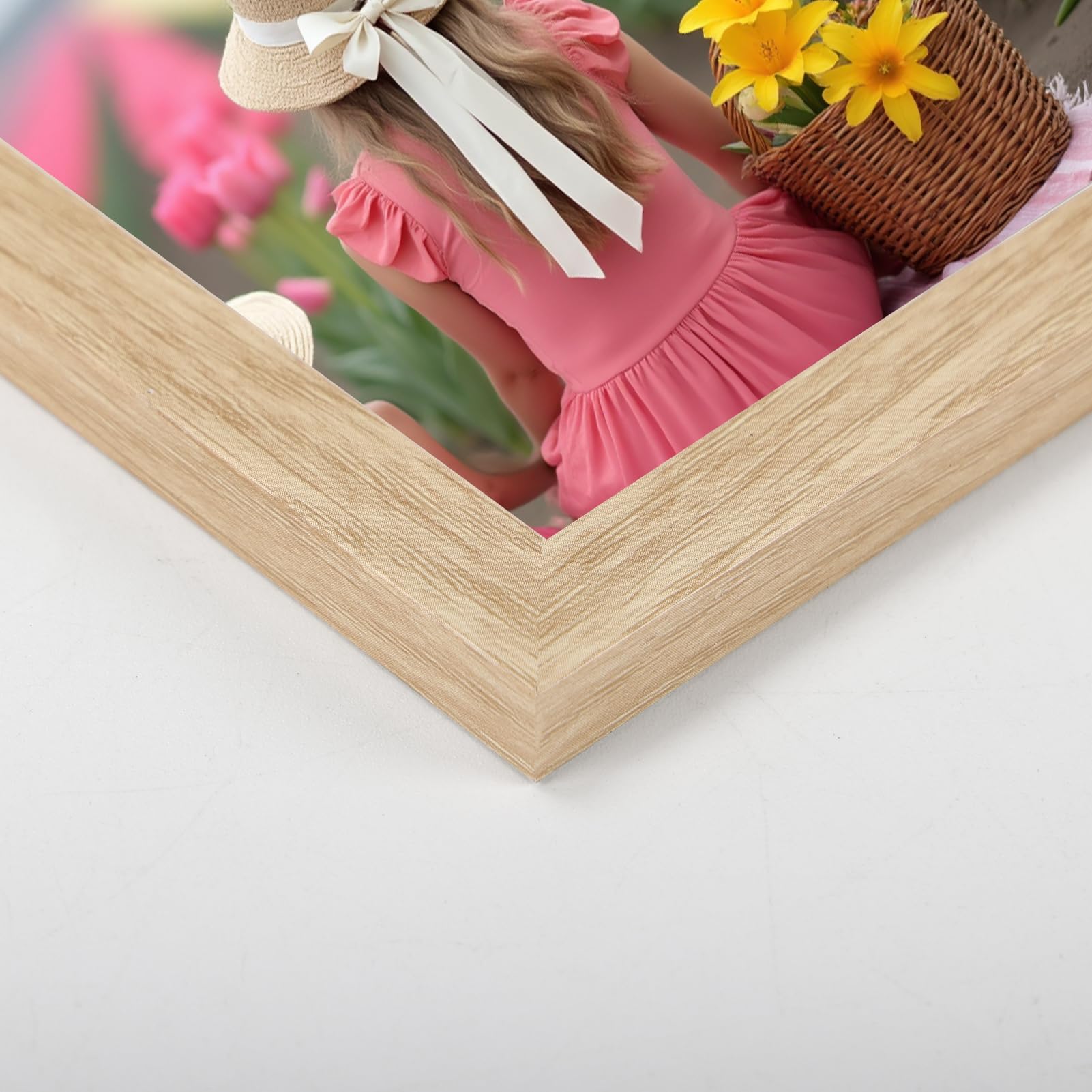 Ditwis A4 Wood Colour Picture Frame for Certificates, Photos, Artwork | Wall or Tabletop Display | 21x29.7 cm 6