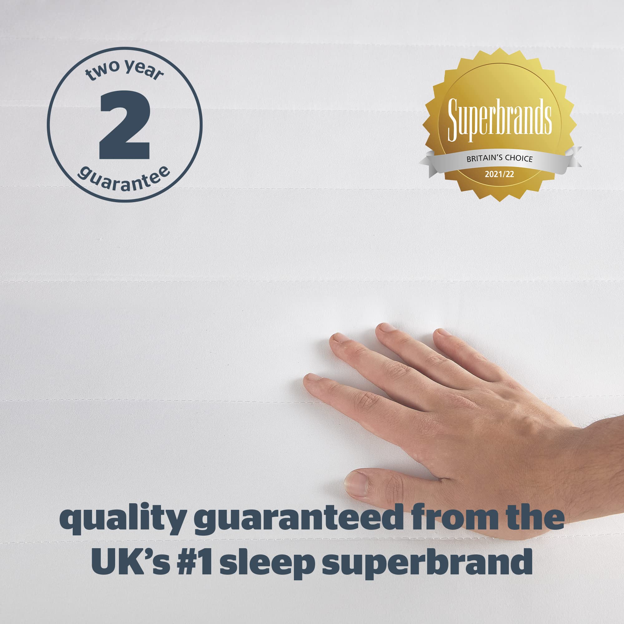 Silentnight Quilted Mattress Protector - Hypoallergenic, Extra Deep Fit | Double Size 8