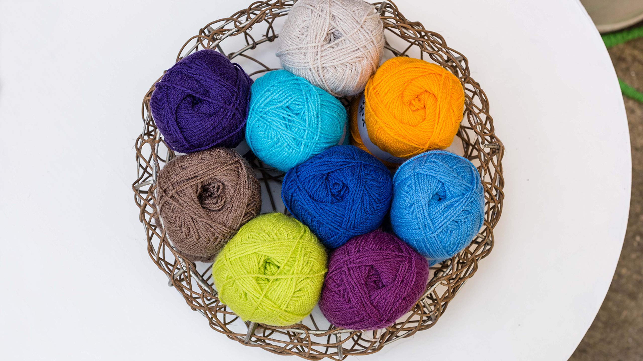 KORBOND DK Yarn - Mustard Yellow | 100g Acrylic | 290m | Double Knit for Knitting & Crochet 7