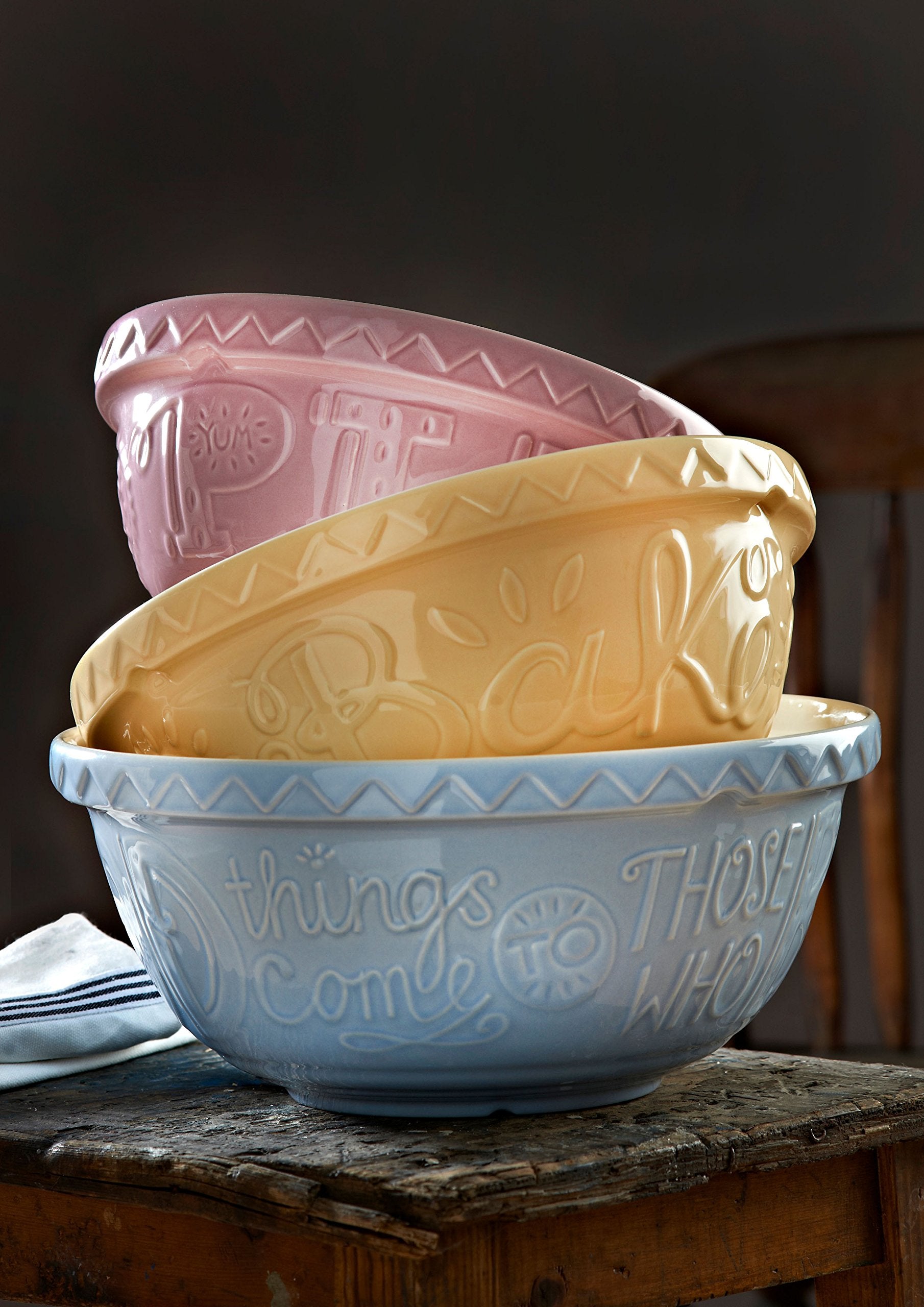 Mason Cash Earthenware Pudding Basin Bowl - 0.65 Litre/14 cm | Microwave, Freezer, Dishwasher Safe 7