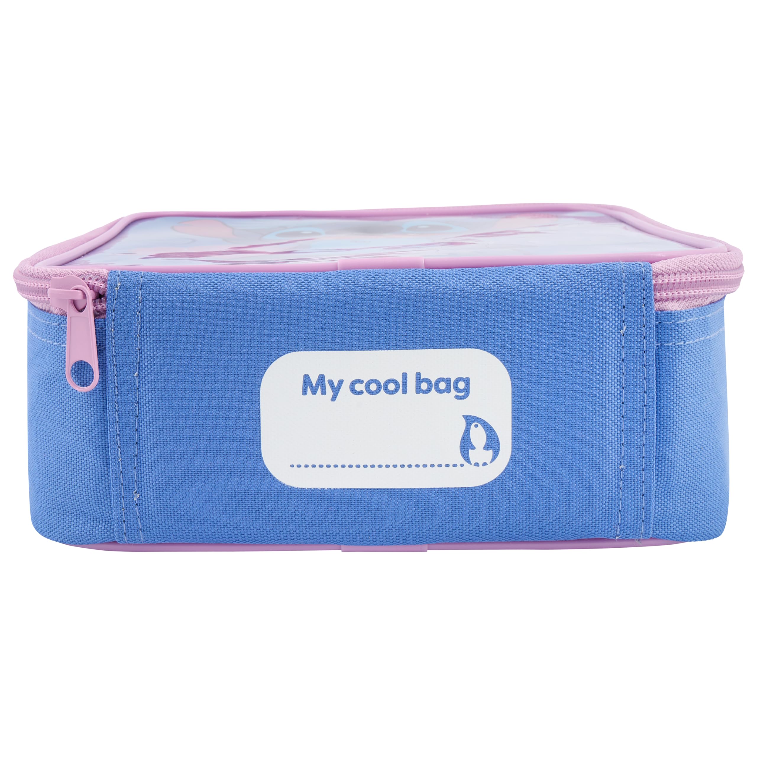 Disney Stitch Insulated Kids Lunch Bag by Polar | Food-Safe PEVA Lining | 600D Polyester 4