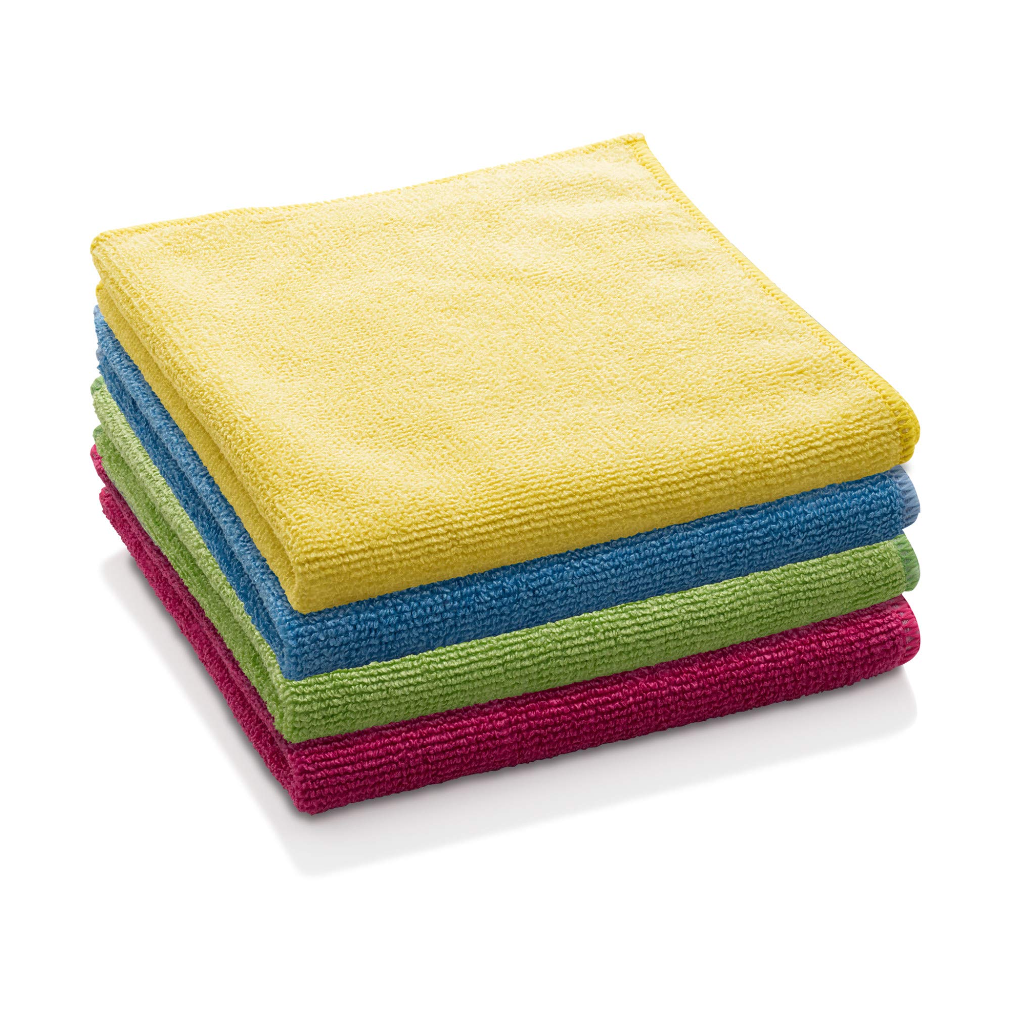 E-Cloth General Purpose Microfibre Cloth - 4 Pack | Removes 99% Bacteria | Reusable 9