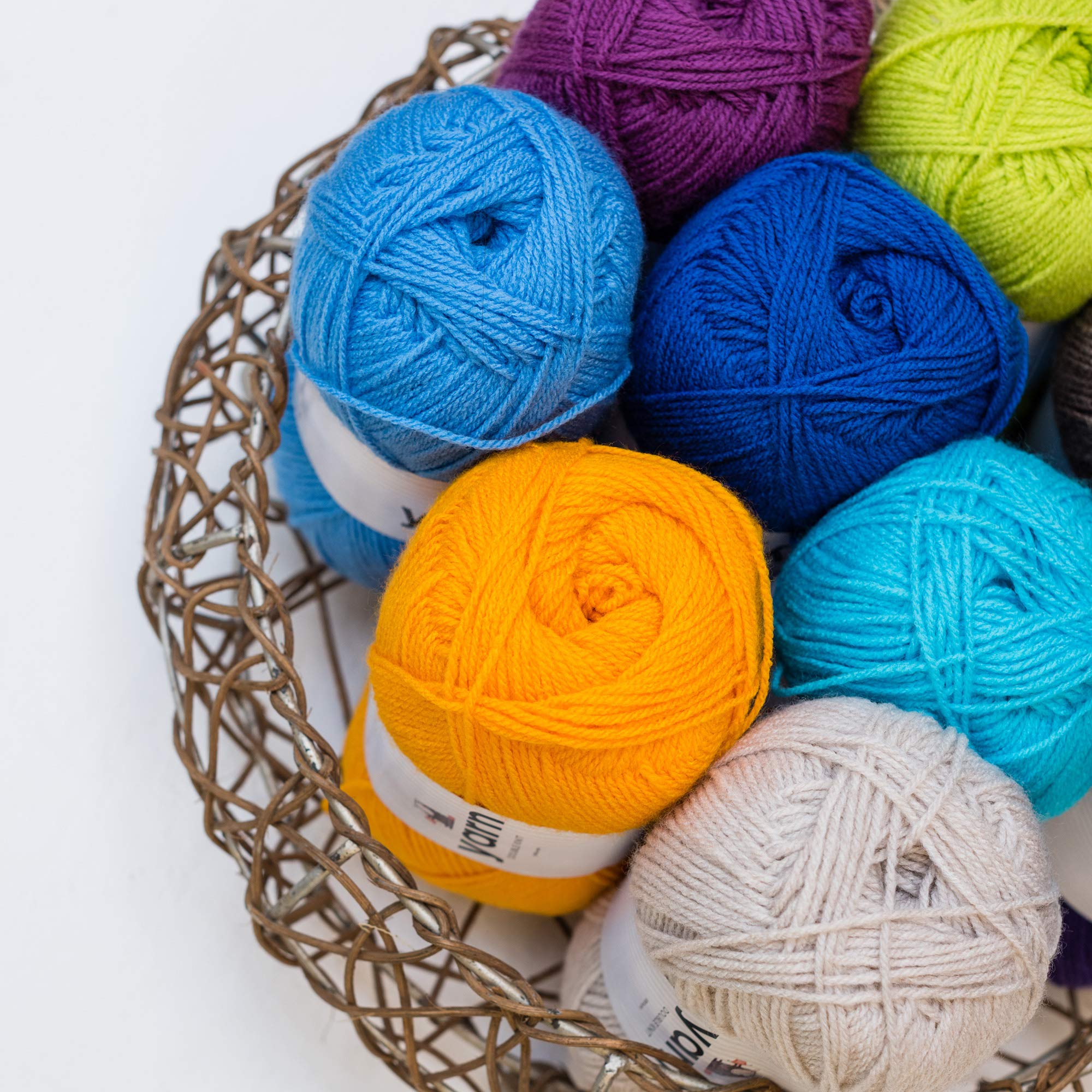 KORBOND DK Beige Yarn - 100g Acrylic Wool | Double Knit | Hypoallergenic | 290m 4