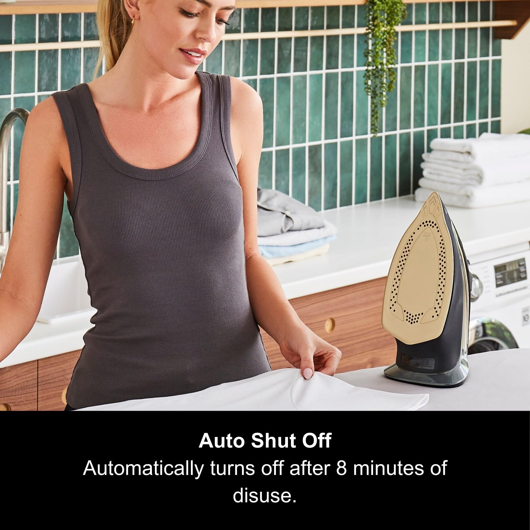 Morphy Richards Gold Crystal Clear Steam Iron - 2400W | 35g/min Steam | 120g Boost | 300302 6
