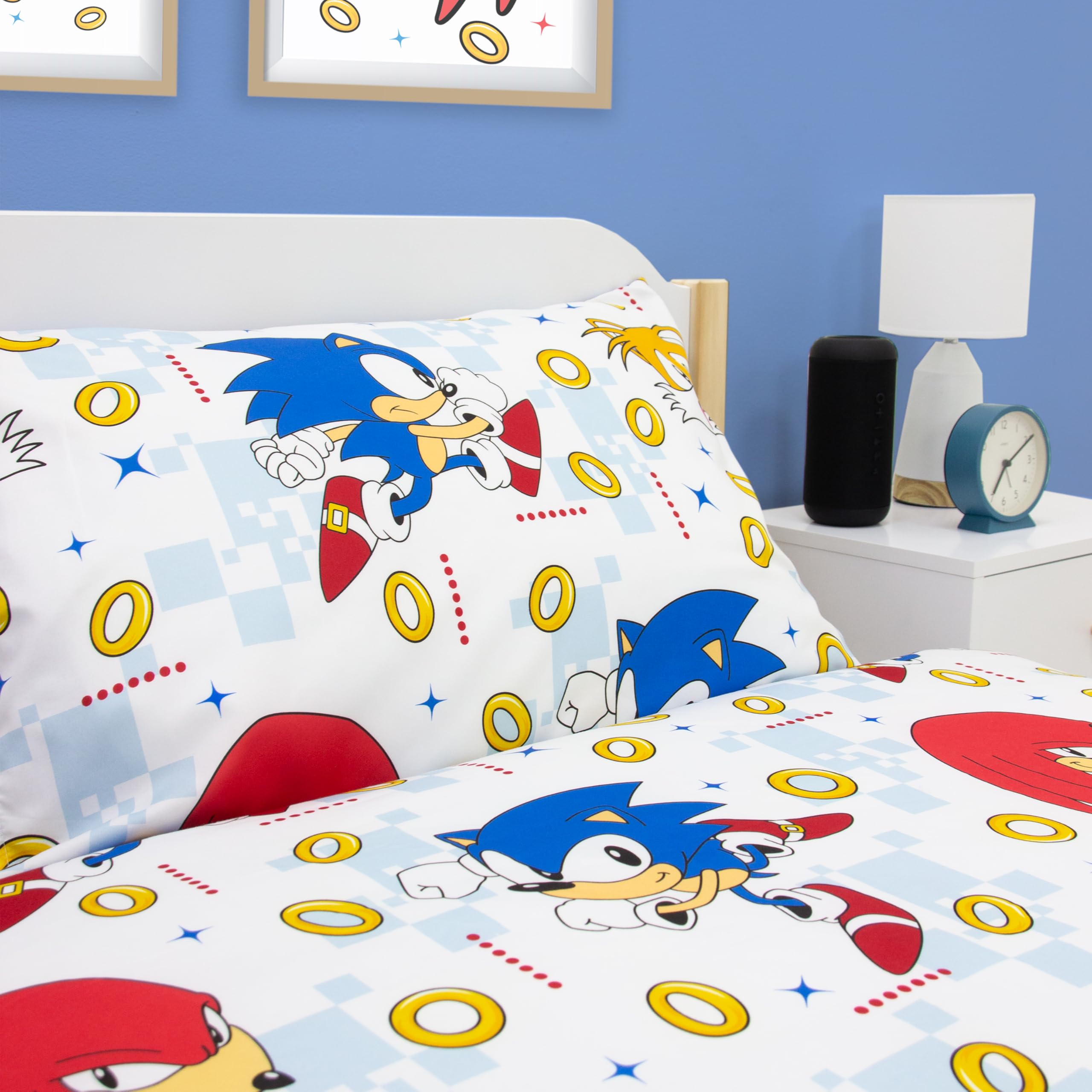 Character World Sonic The Hedgehog Official Single Duvet Cover Set | Reversible | 135 x 200cm 8