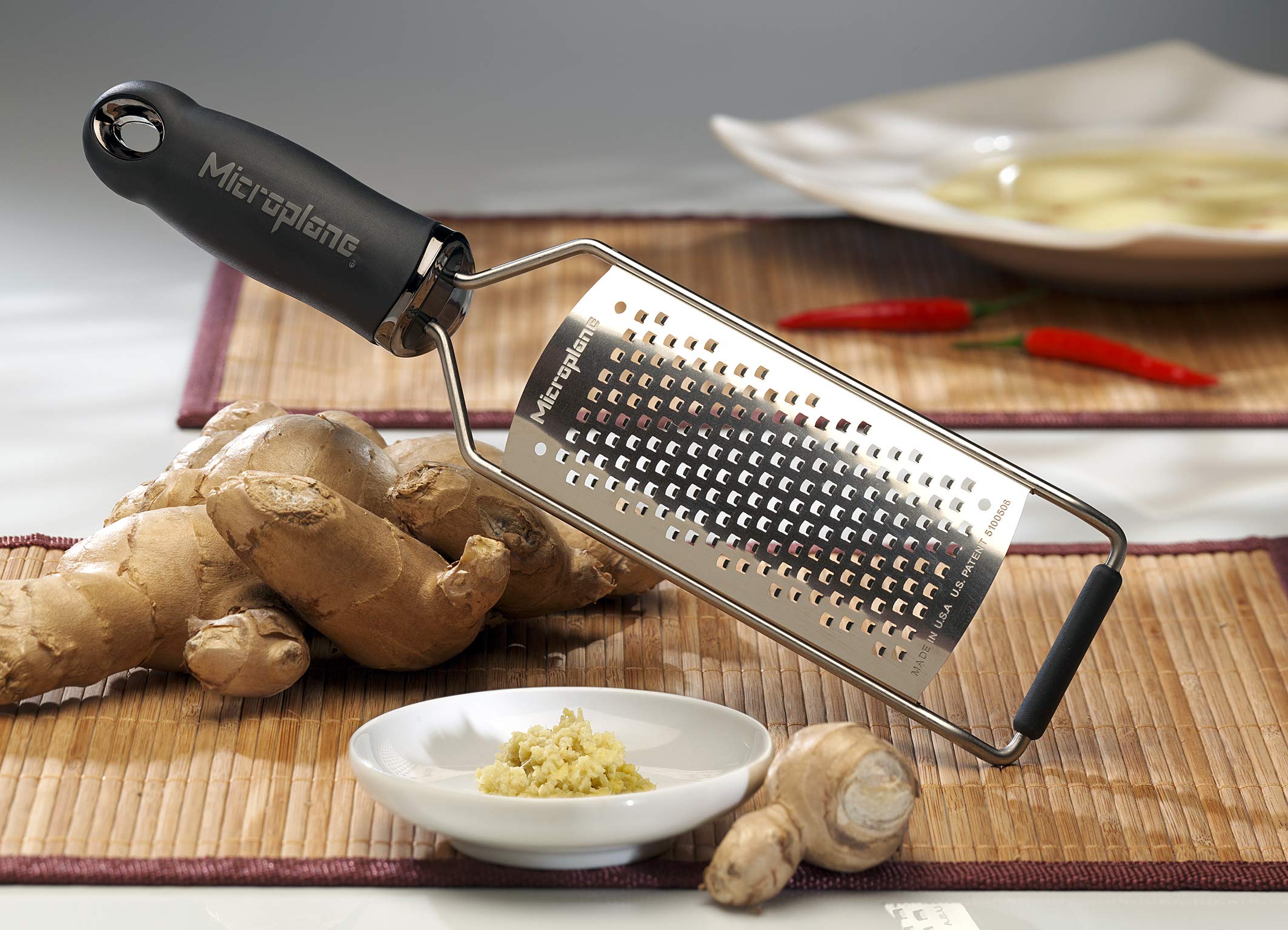 Microplane Gourmet Series Coarse Grater - Ultra-Sharp Stainless Steel Blade | Ergonomic Handle | Made in USA 6
