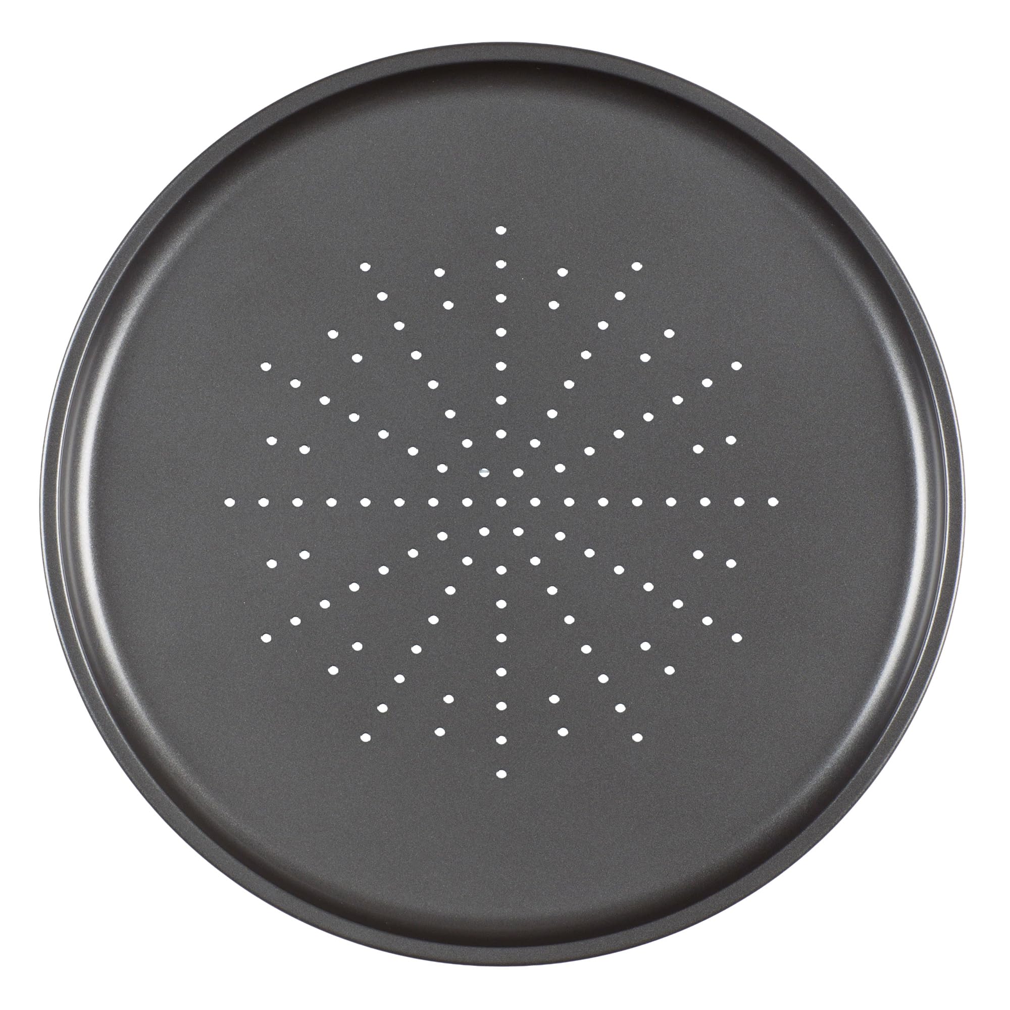 Prochef Non-Stick Carbon Steel Pizza Tray - Perforated for Crispy Crust | 32.5cm / 12.5"