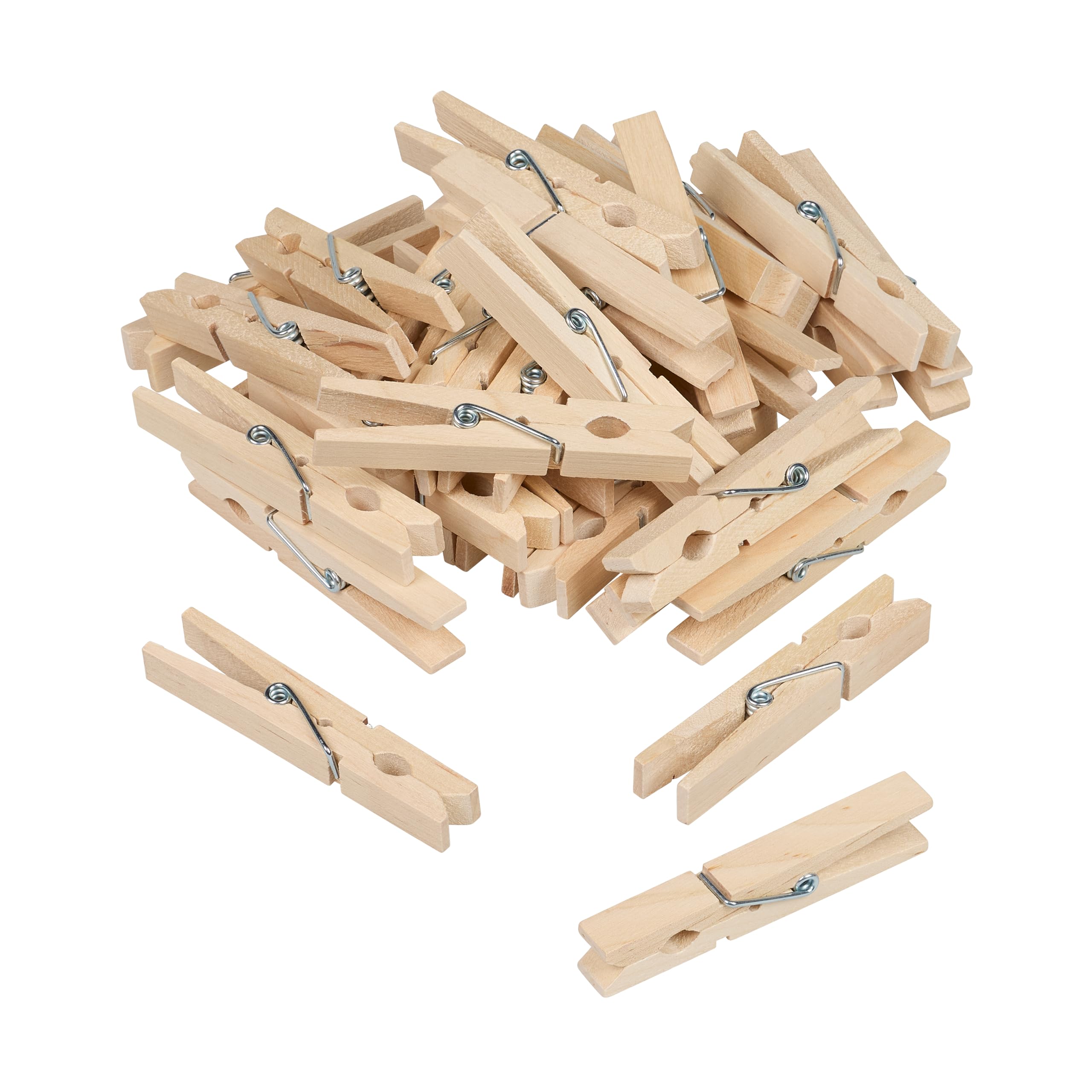 Elliott Wooden Laundry Pegs - Strong Birchwood Grip | Pack of 36 | Plastic-Free