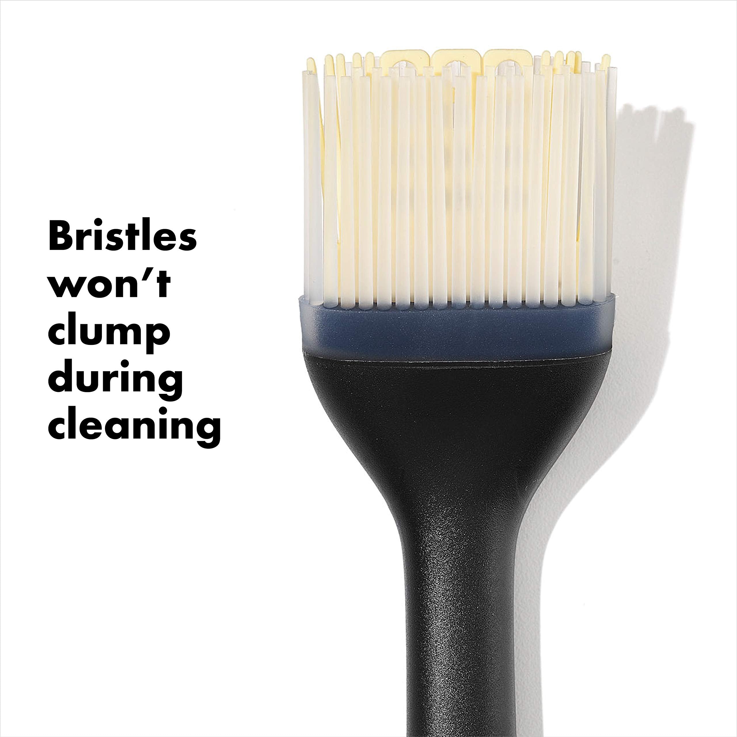 OXO Good Grips Silicone Pastry Brush - Heat Resistant to 315°C | Dishwasher Safe | Multicolor 2