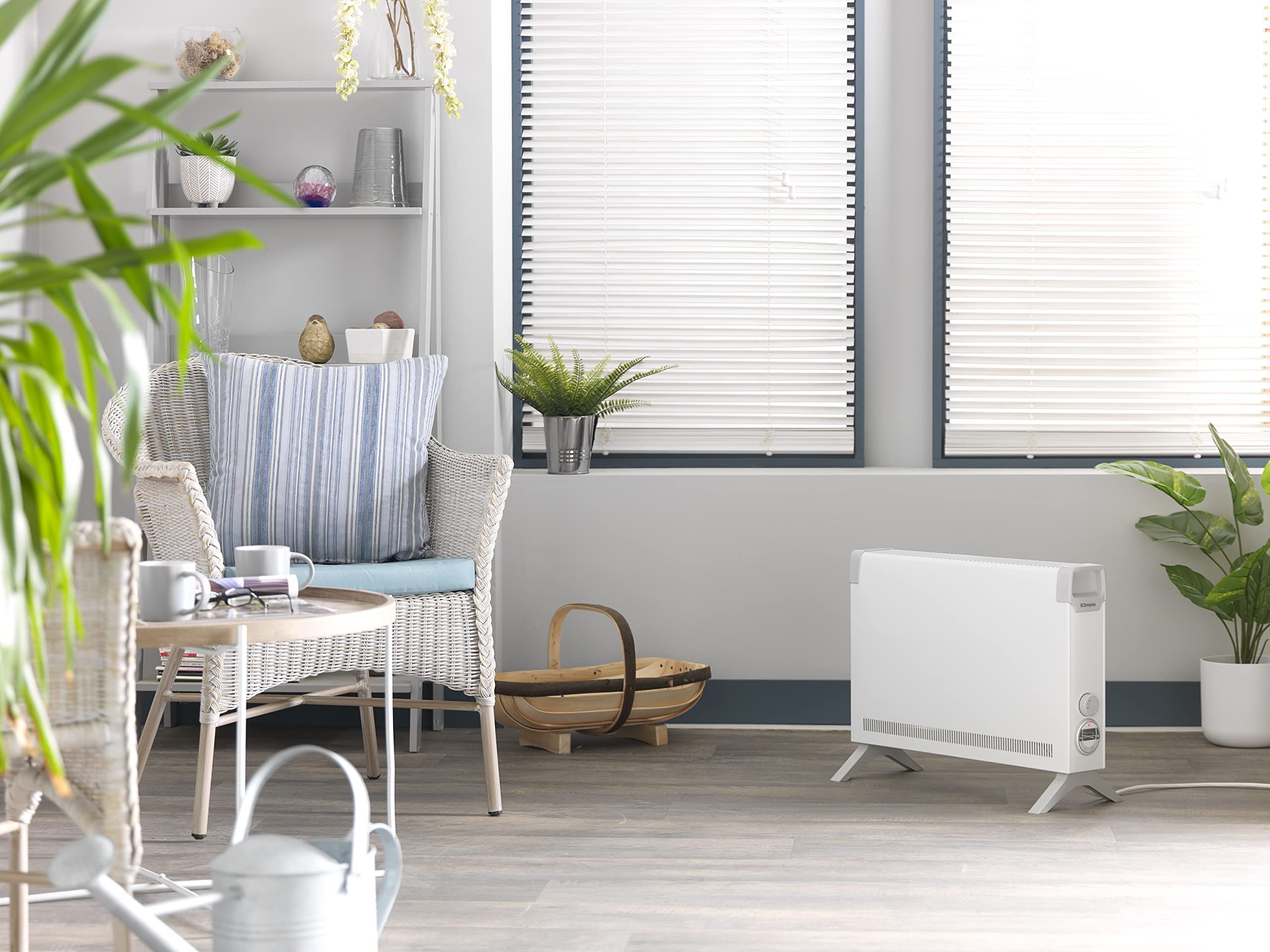 Dimplex ML2TSTIE7 2kW Convector Heater - Freestanding/Wall Mountable | Electronic Timer | Thermostat 2