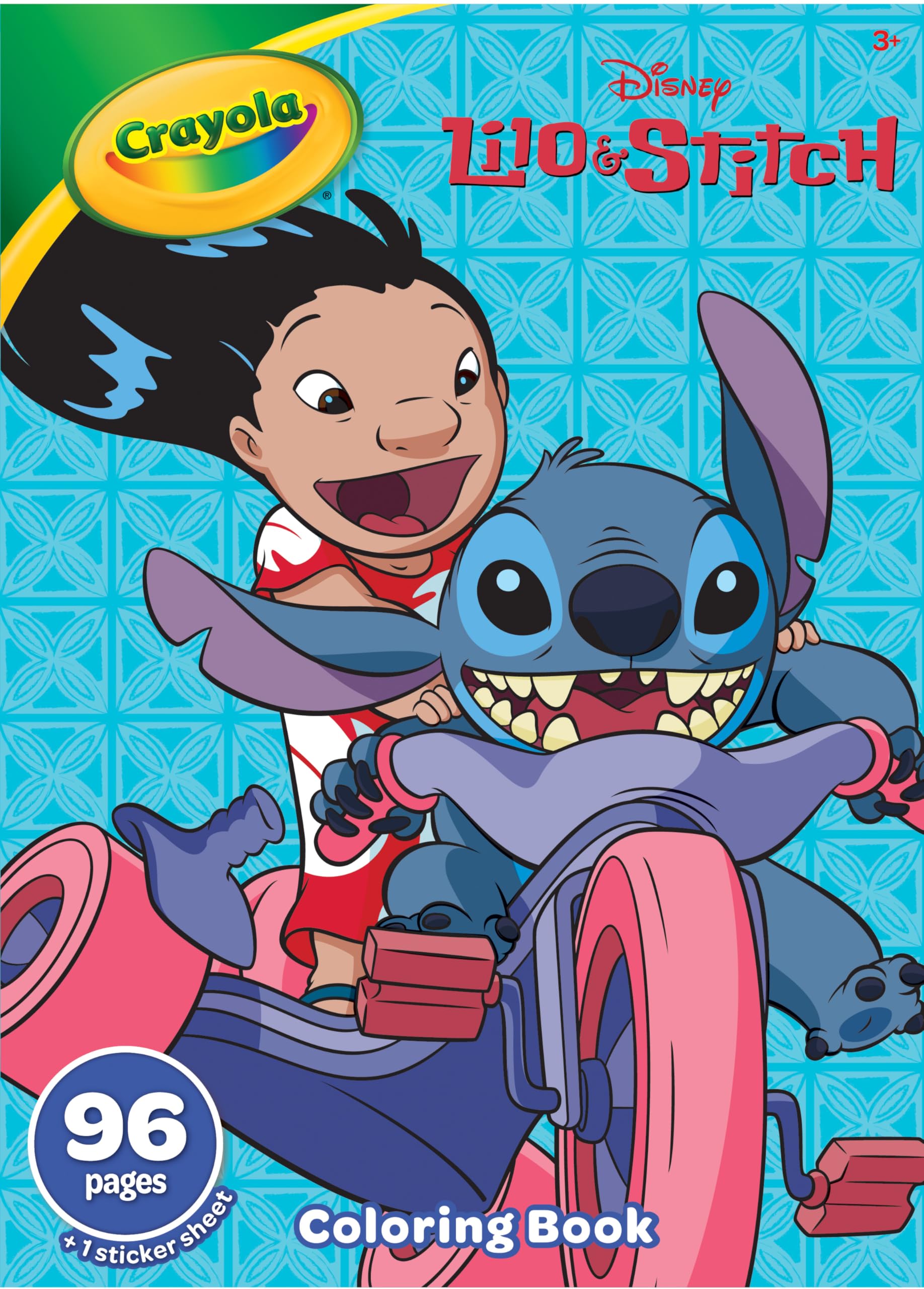 CRAYOLA Lilo & Stitch 96 Page Colouring Book | Mixed Color | Paper Material 1