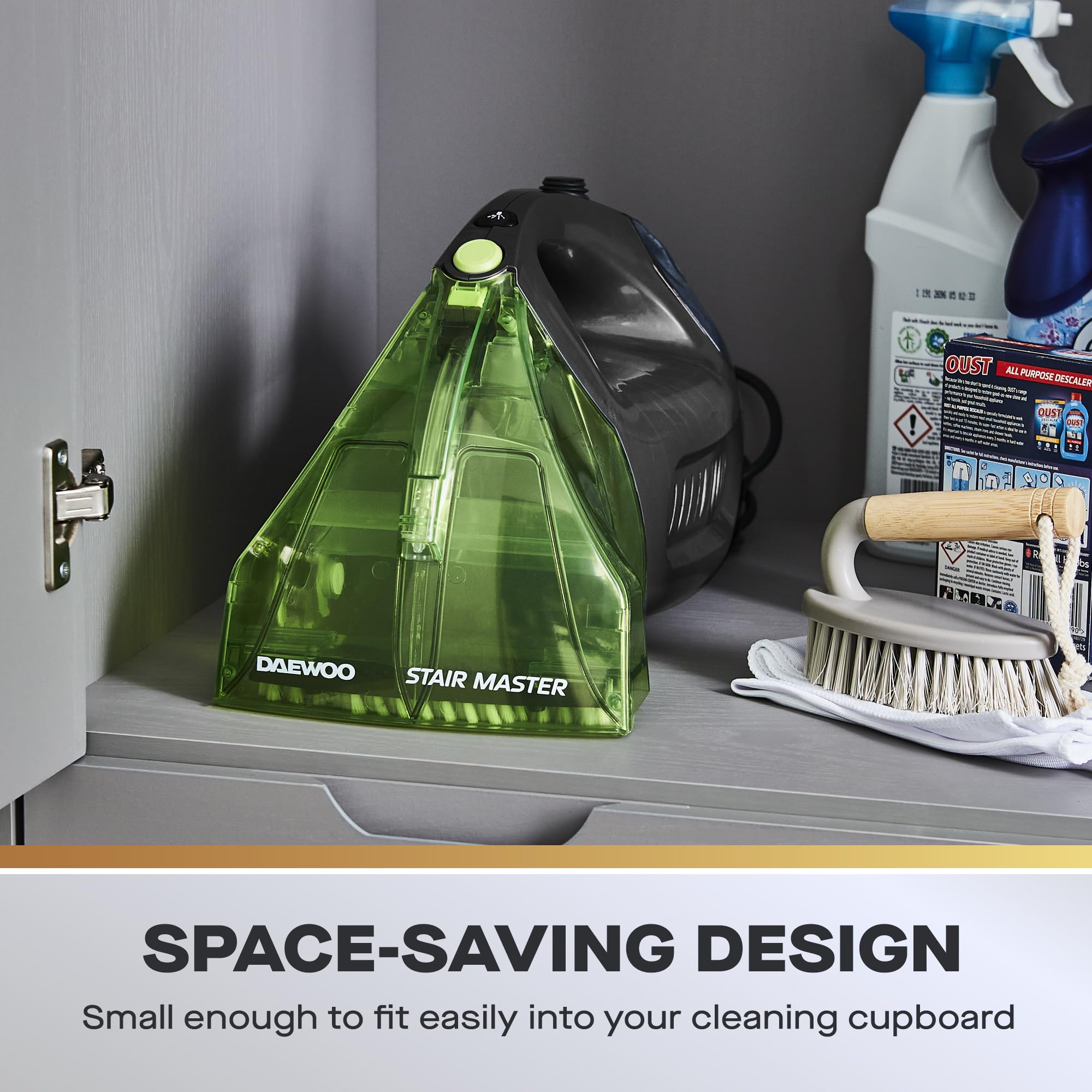 Daewoo Hurricane Stair Master Corded Spot Cleaner | 5m Cord | 480ml Clean Tank | 900ml Dirty Tank 4