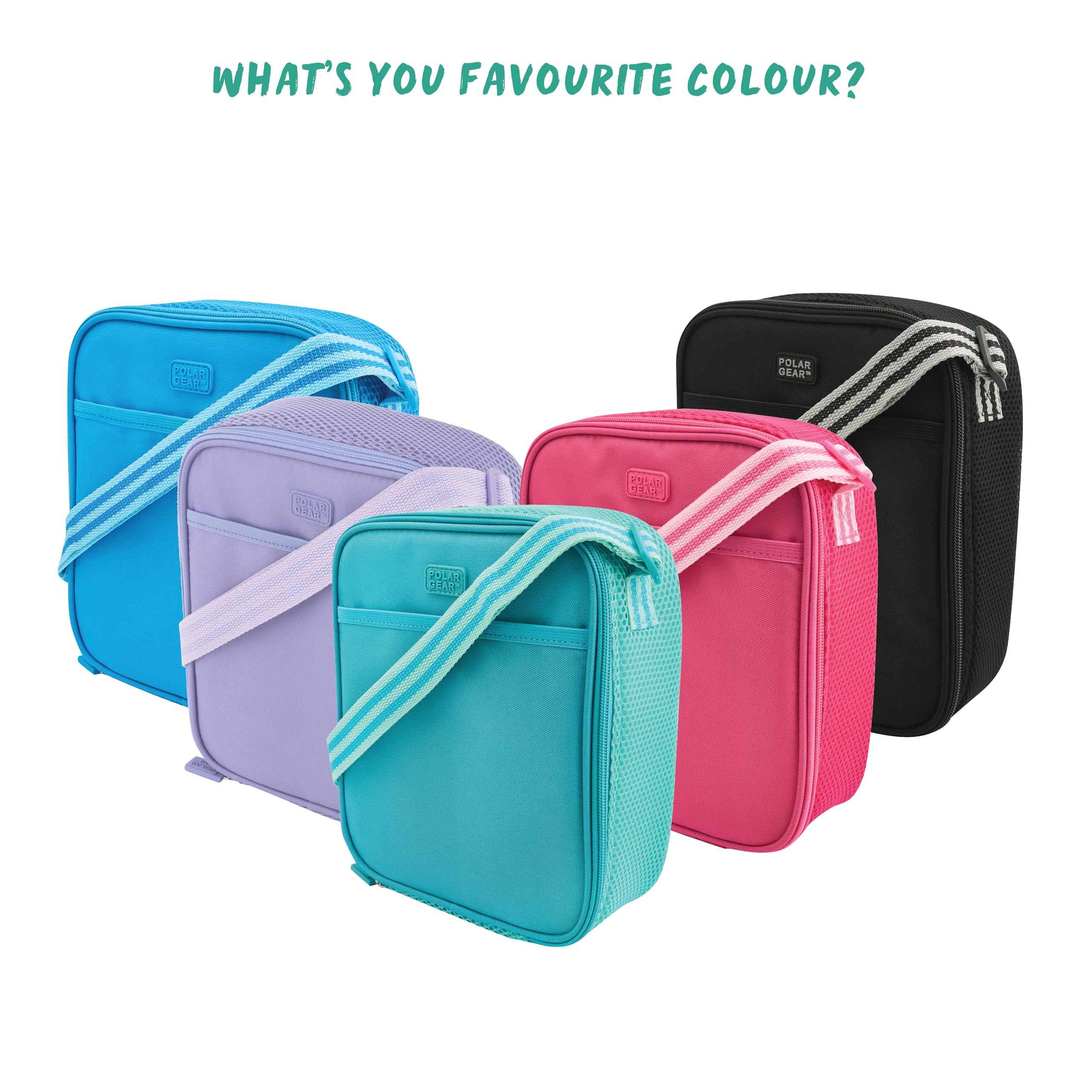 Polar Gear Kids Lunch Bag - Fully Insulated | Antibacterial Lining | Mint Color 6