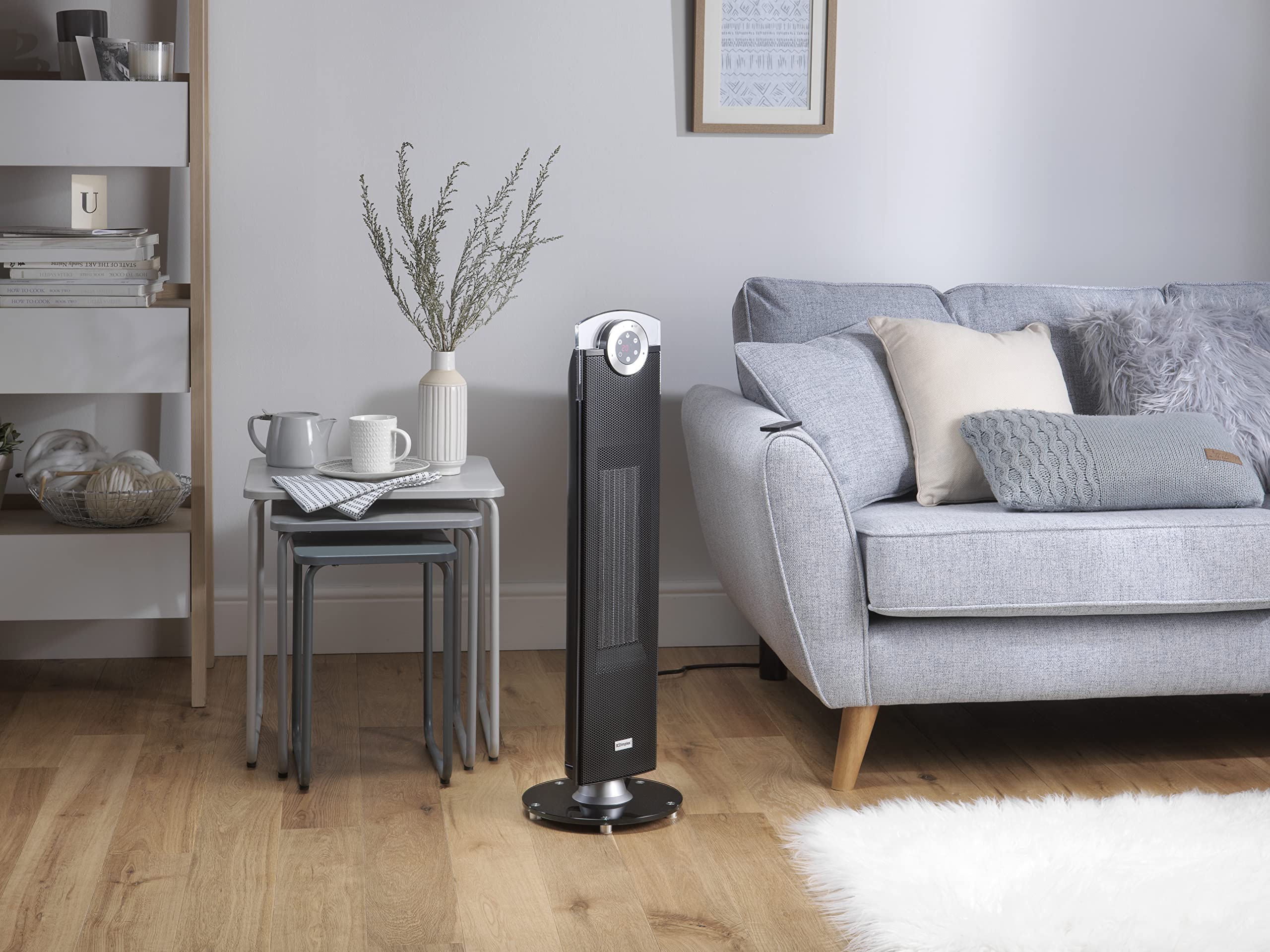 Dimplex Studio G 2.5 kW Ceramic Tower Heater - Portable, Oscillating, Digital Thermostat 2
