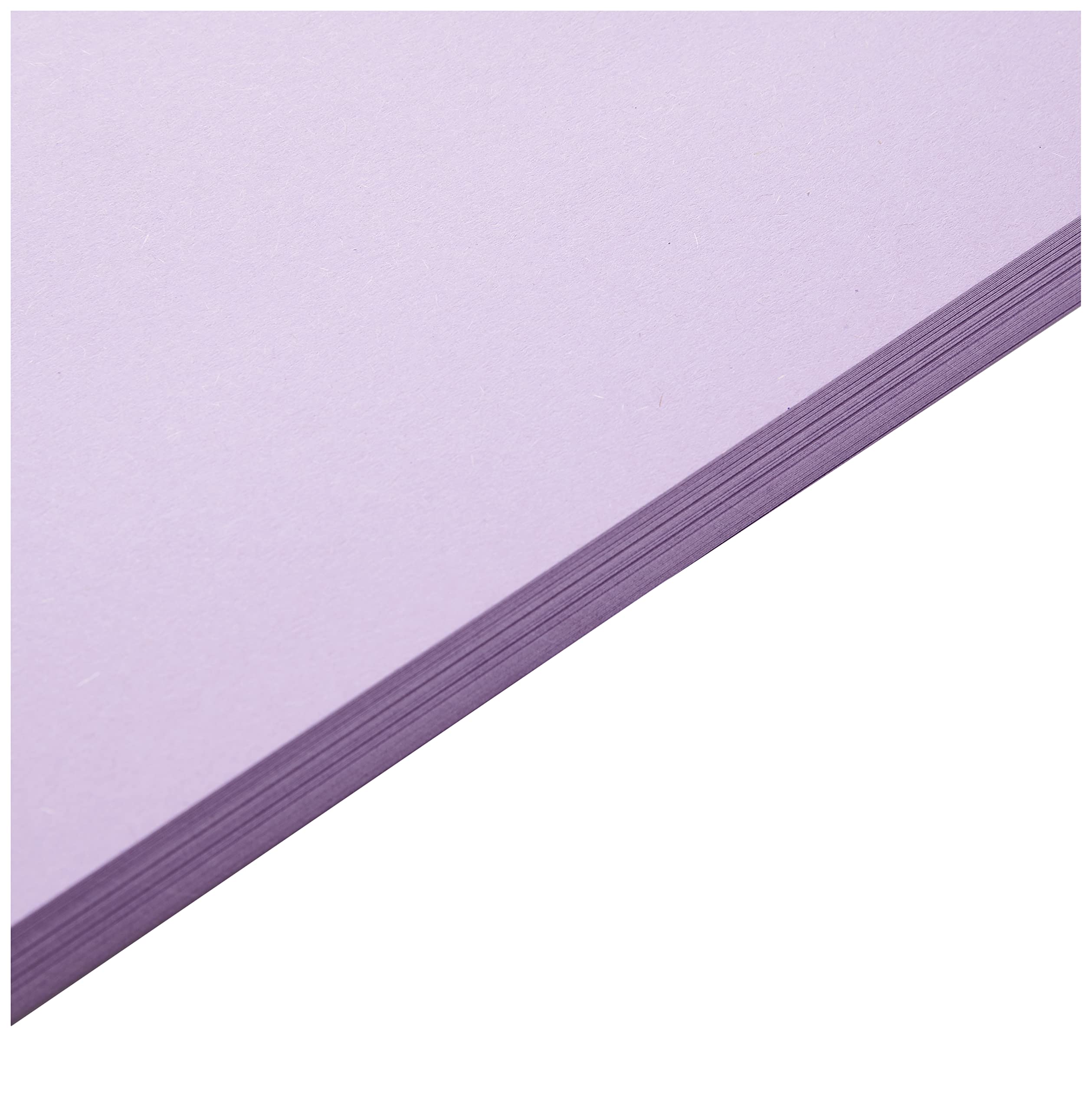 House of Card & Paper A4 160gsm Lilac Coloured Card - 100 Sheets | Bright Mill Dyed Paper 2