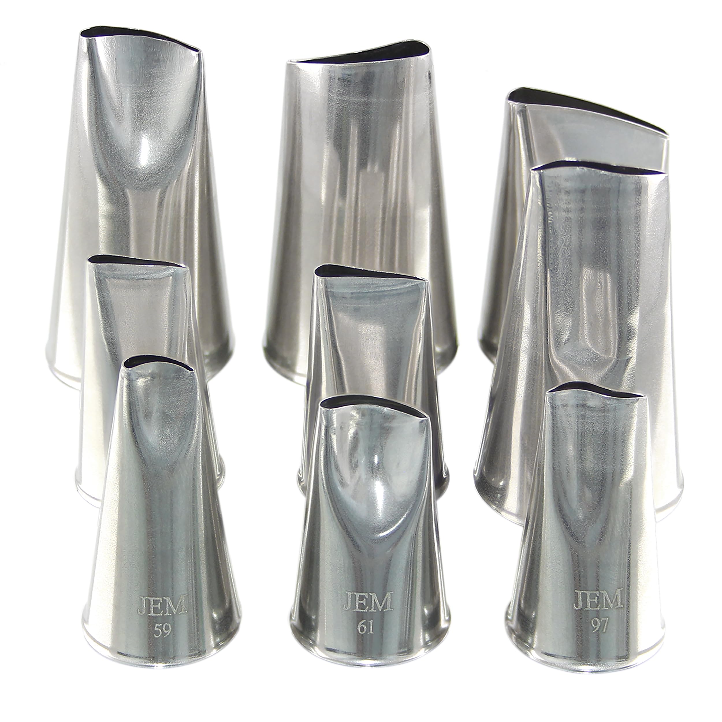PME NZ123 JEM Large Petal / Ruffle Piping Nozzle | Stainless Steel | Tip 17 x 4 mm 4