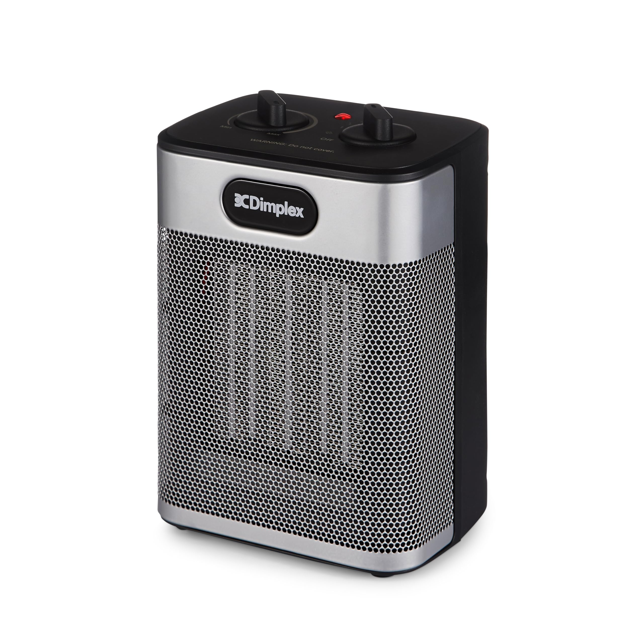 Dimplex DXUC2BS 2000W Ceramic Fan Heater - Portable, Adjustable Thermostat, 3 Heat Settings | Black/Silver 1
