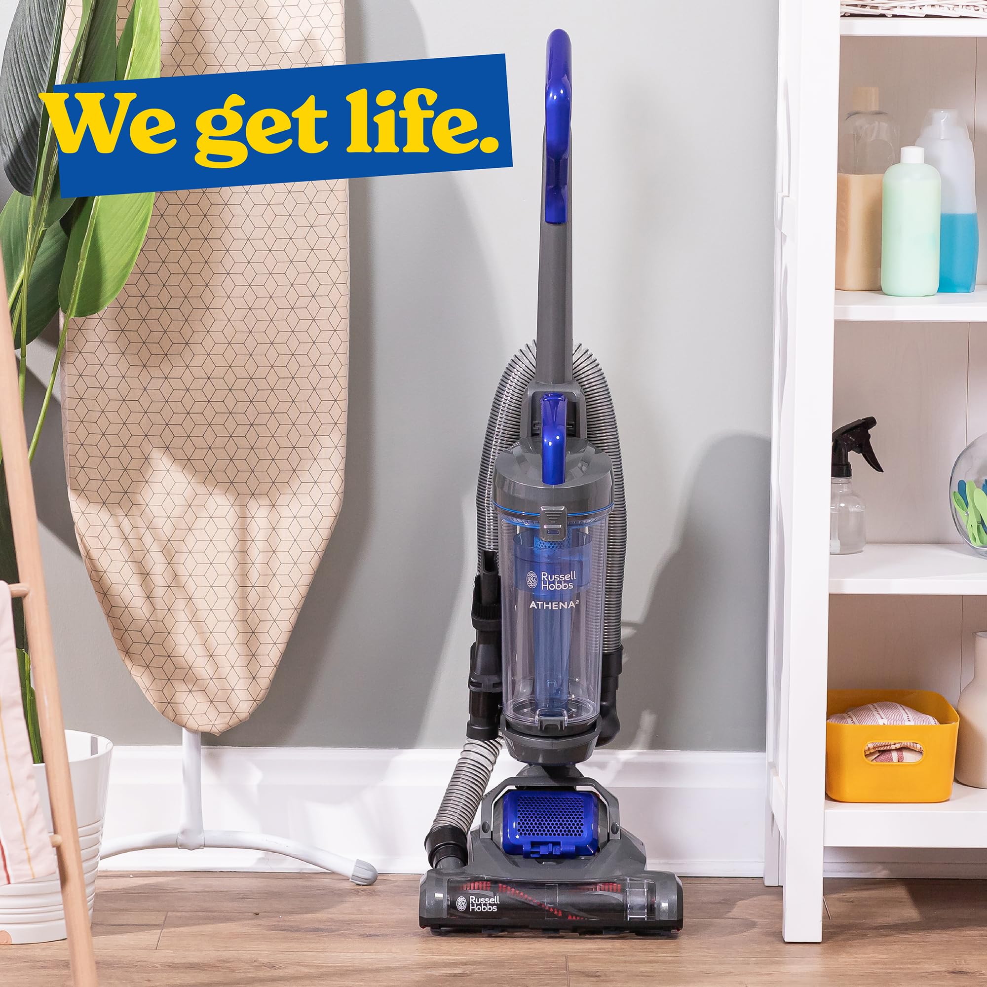 Russell Hobbs Athena2 Upright Vacuum Cleaner - 400W Motor, 2L Capacity, Triple Filtration | RHUV5101 8