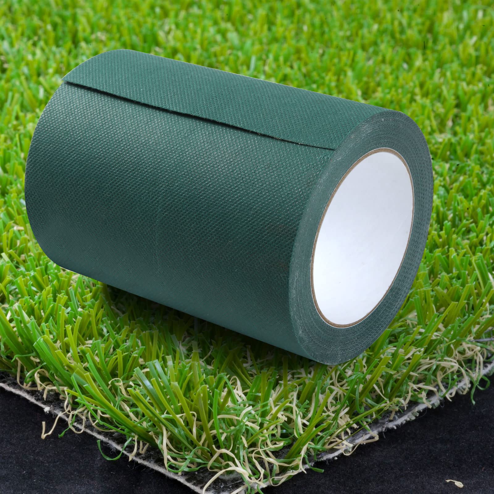 ASelected Self Adhesive Artificial Grass Tape - Green, 15 cm x 1000 cm, High Stickiness for Indoor/Outdoor Use 1