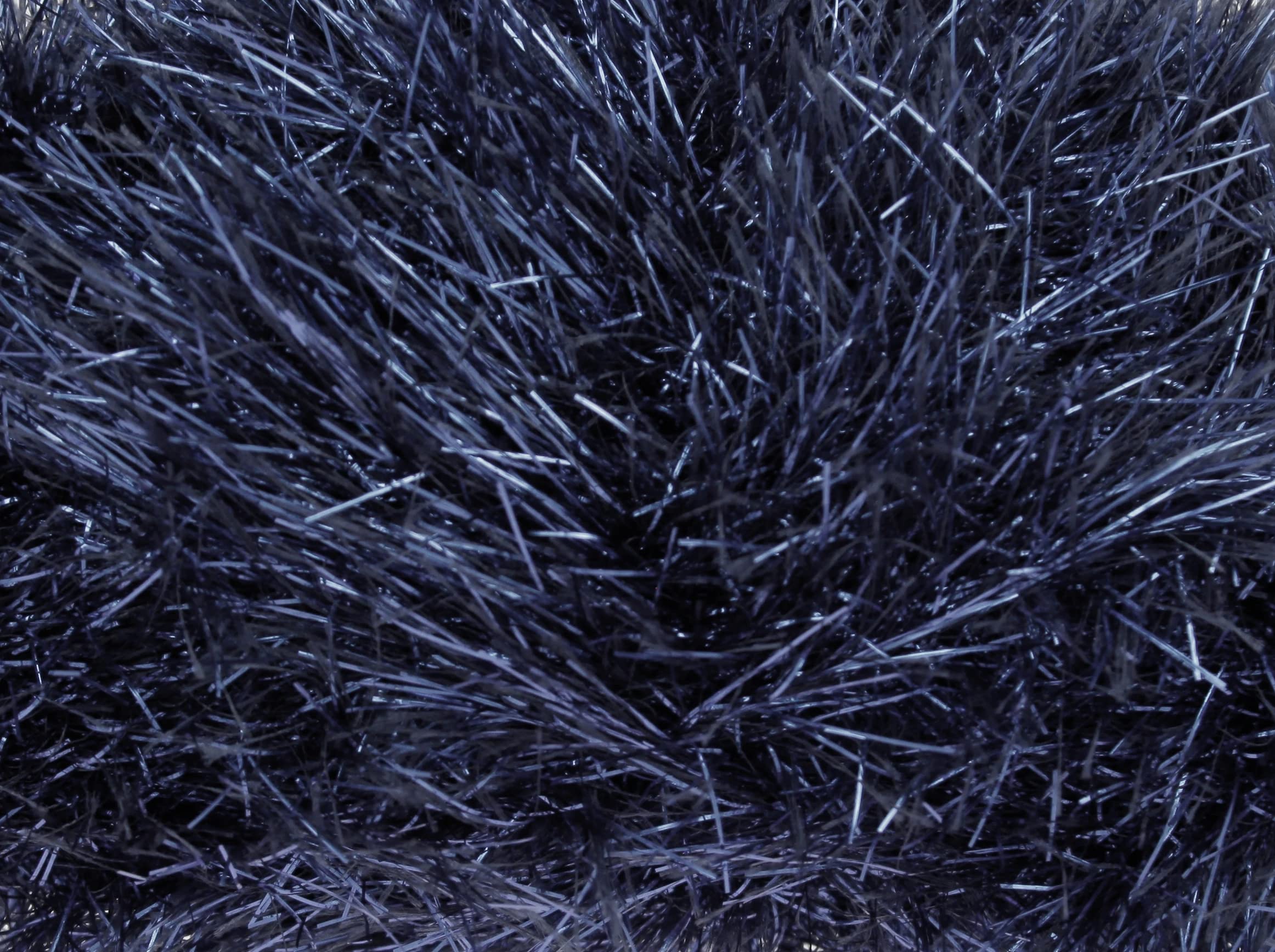 King Cole Tinsel Chunky Knitting Yarn - Glittery Eyelash Effect | 50g Orange (Foxy) | 70m 4