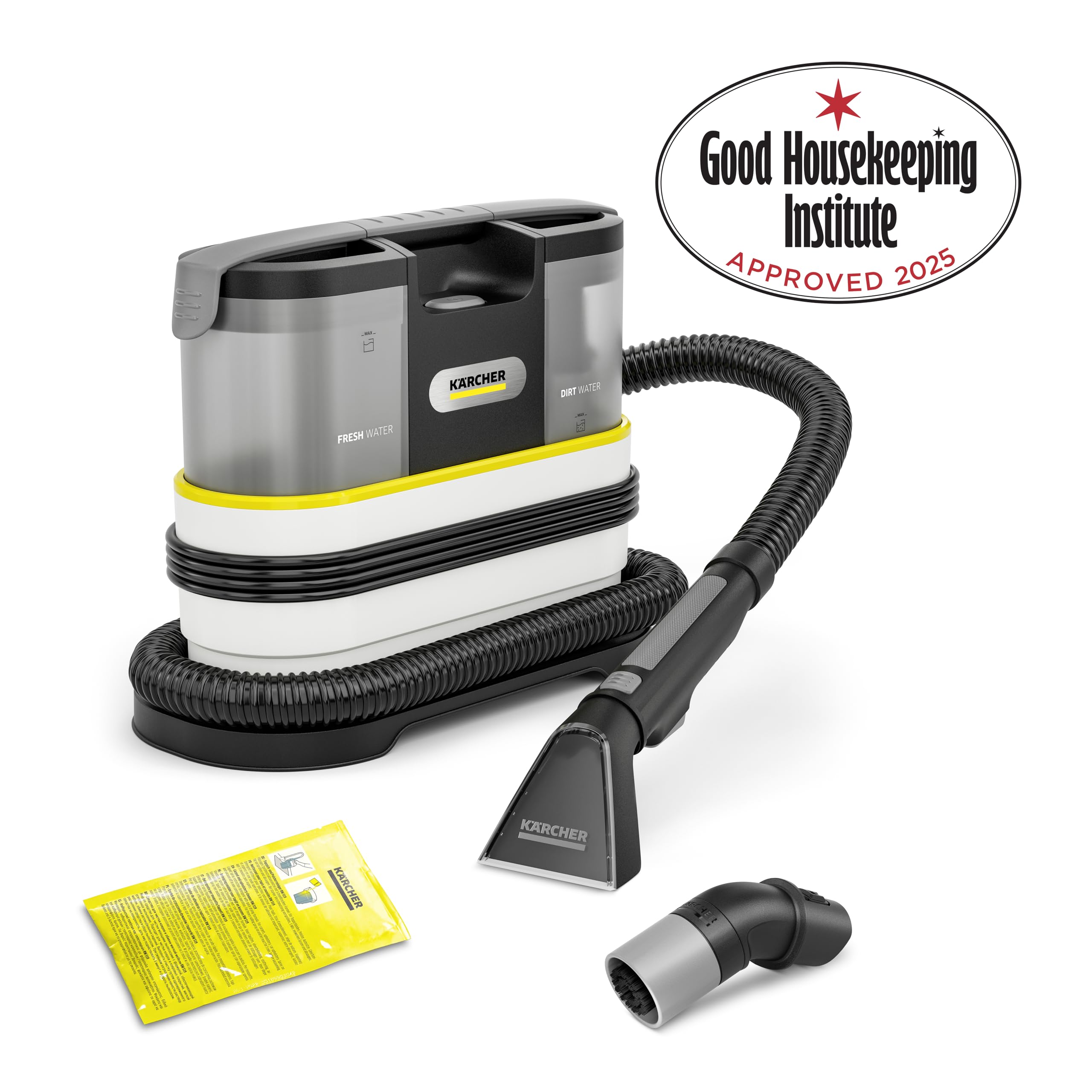 Kärcher SE 2 Spot Care Spot Cleaner - 450W Power | 1.5L Capacity | White 2