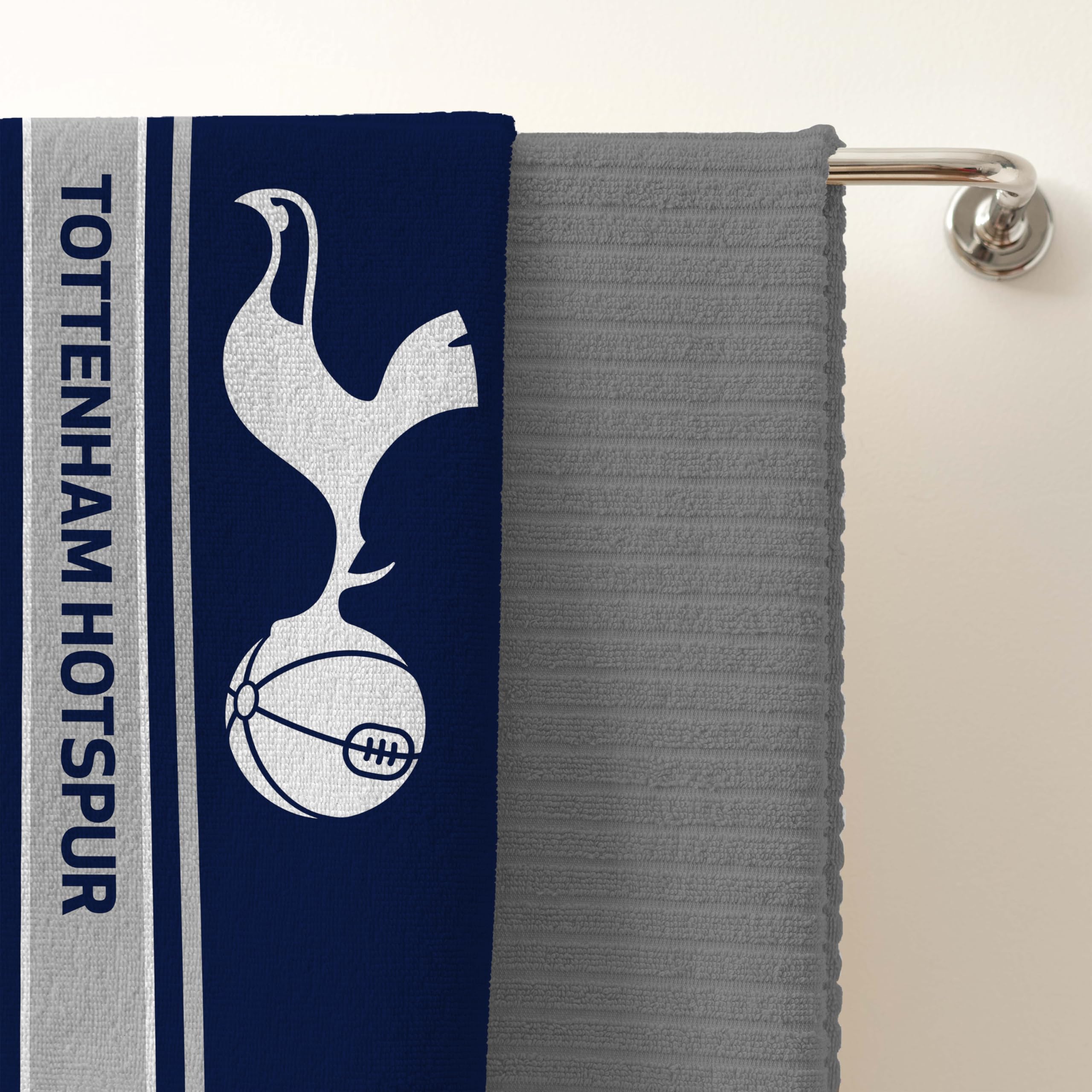 Character World Tottenham Hotspur FC Bath Towel - Super Soft Cotton | 1500x750mm | Multicolour 6