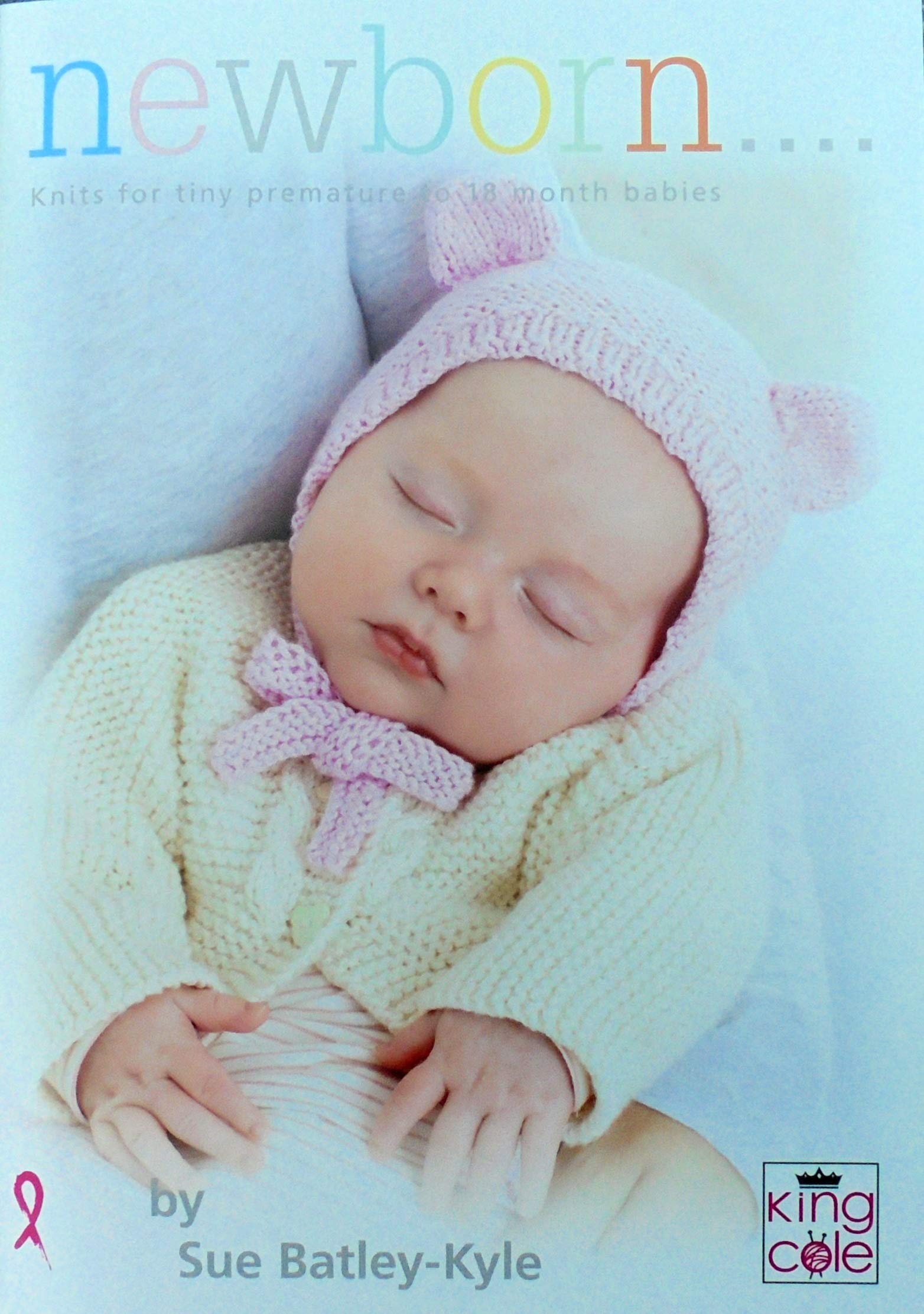 King Cole Knitting Patterns - Newborn Booklet for Baby Garments | Newborn to 18 Months | Cottonsoft DK 2