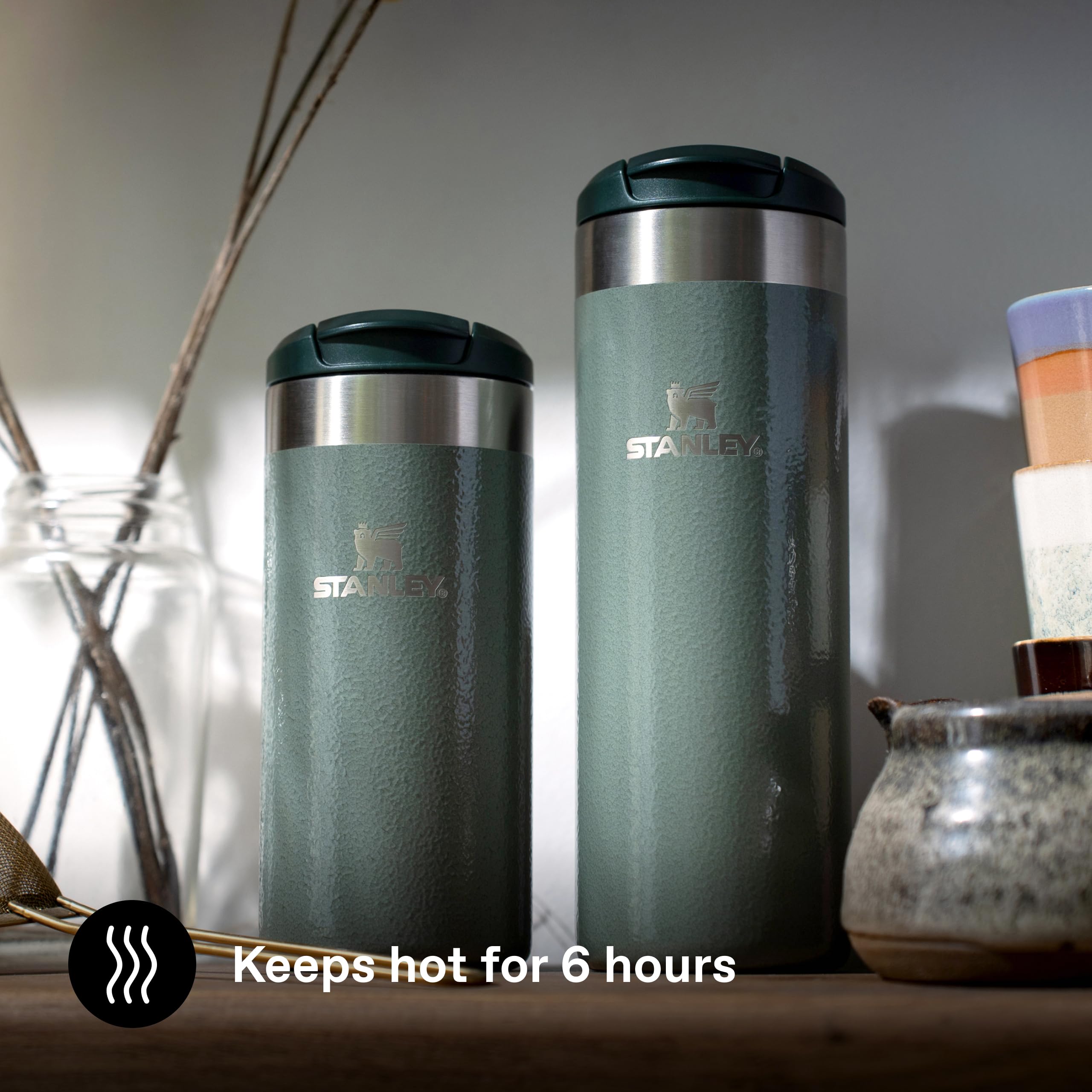 STANLEY Aerolight Transit Travel Mug 0.47L - 6 Hours Hot, 8 Hours Cold | Leakproof | Dishwasher Safe 4
