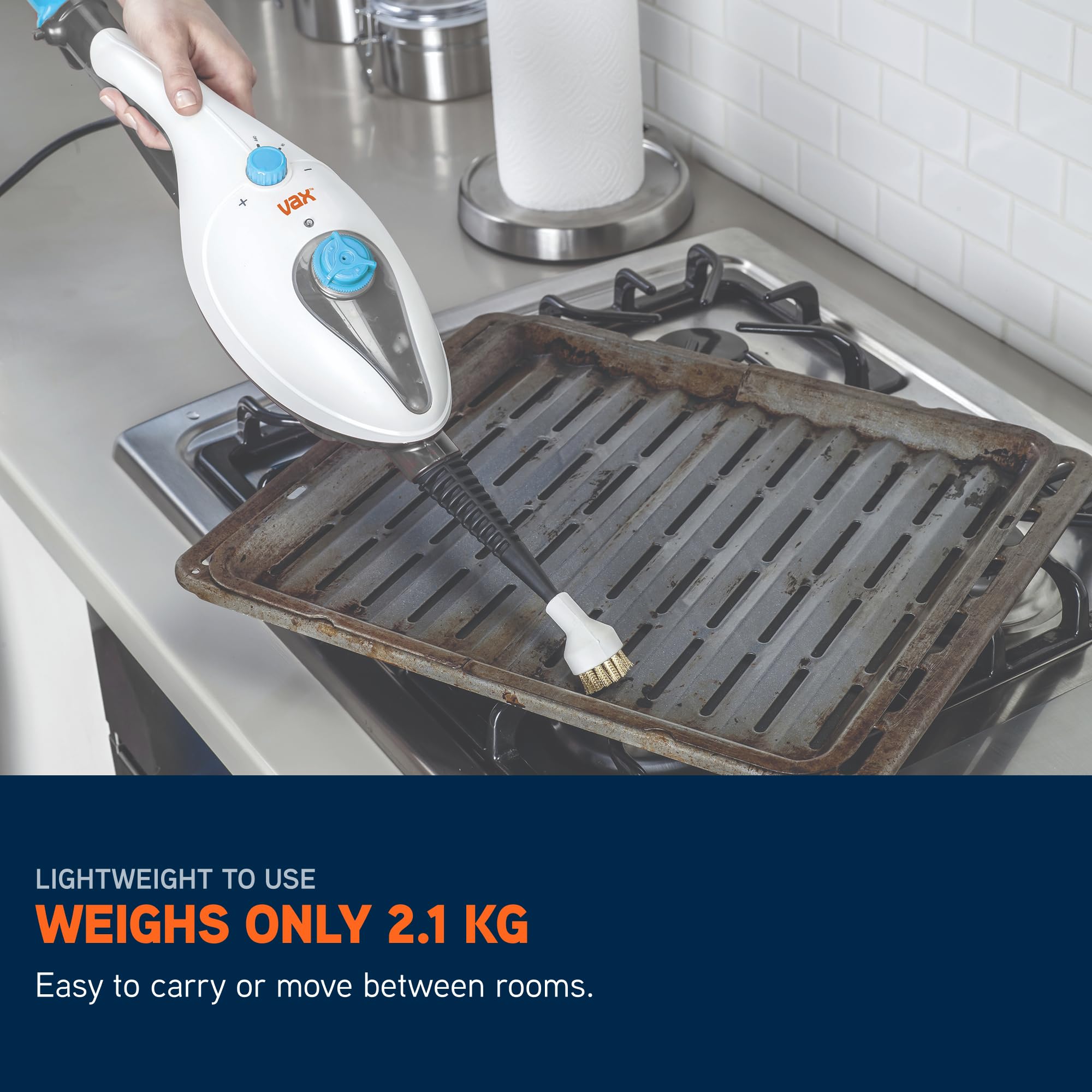 Vax Steam Clean Multi Steam Cleaner - Detachable Handheld & Mop | 30s Heat Up | 15 Min Steam 9