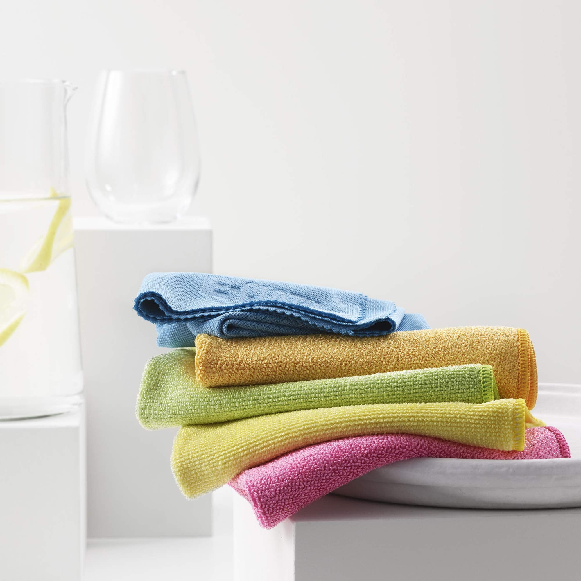 E-Cloth General Purpose Microfibre Cloth - 4 Pack | Removes 99% Bacteria | Reusable 4