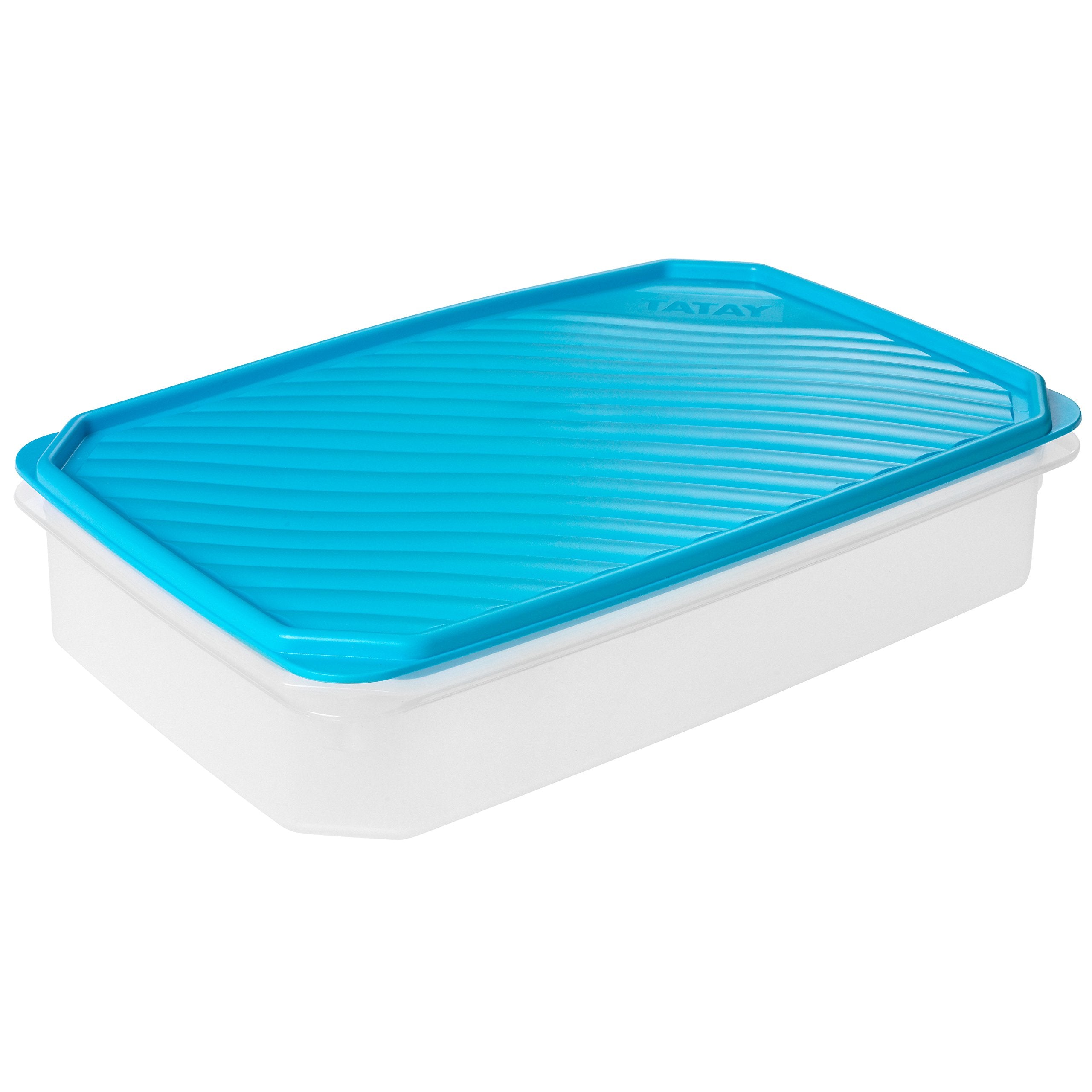 TATAY Top Flex 2.1L Food Container - Airtight Seal | Microwave & Freezer Safe | BPA Free 1