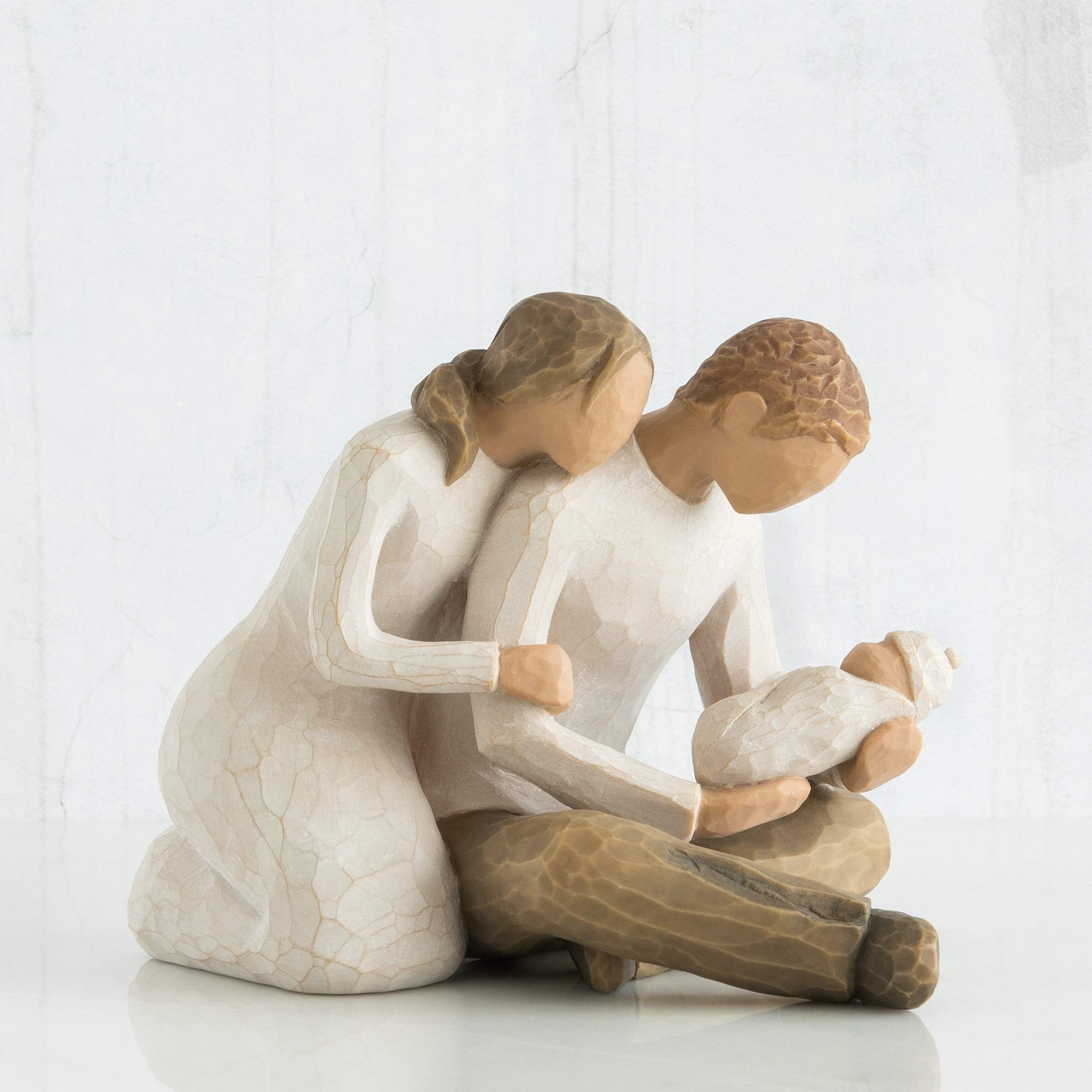 Willow Tree New Life Figurine - Celebrating New Beginnings | 5" Height | Hand-Painted Resin 2