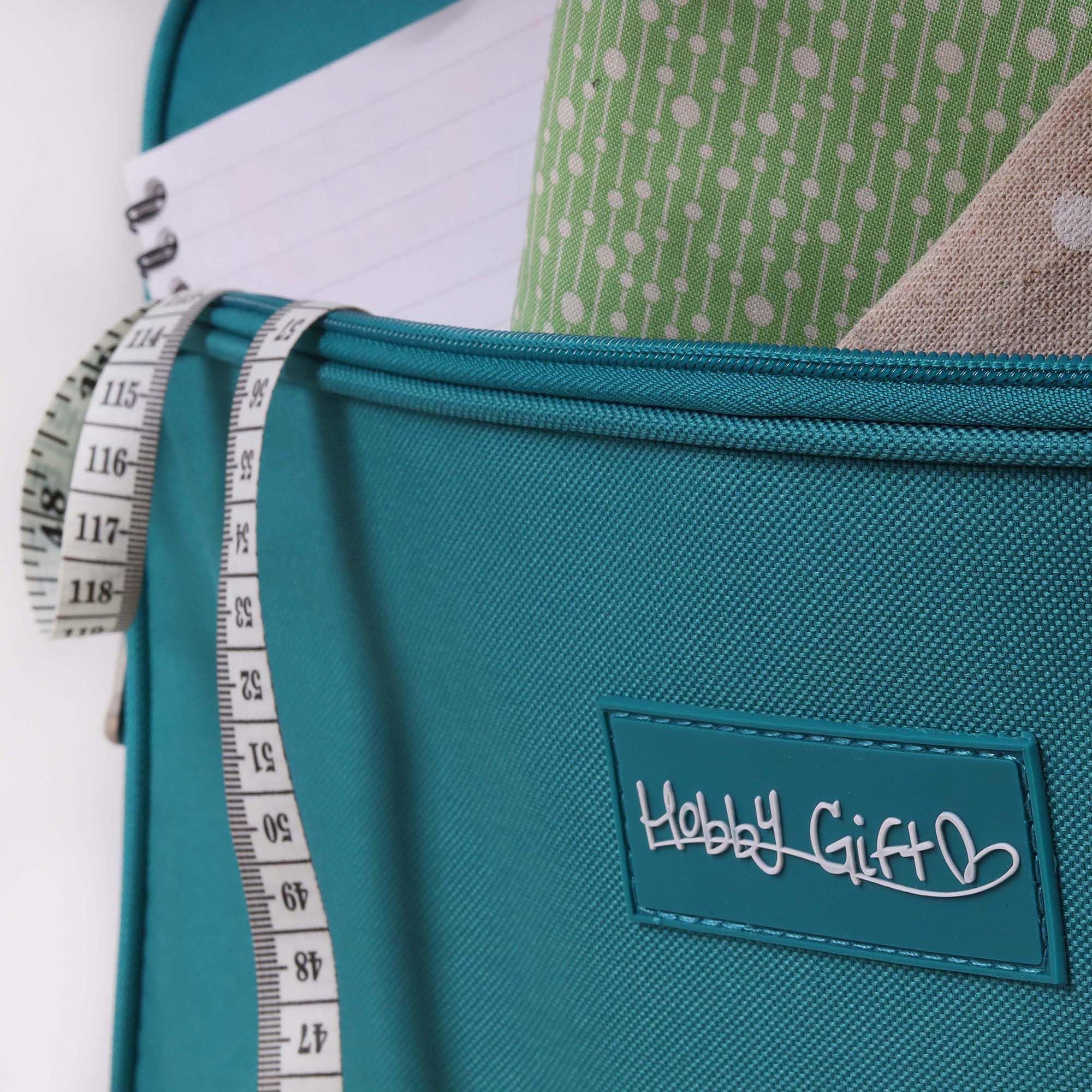 Hobby Gift Sewing Machine Carry Case - Teal | Water Resistant | Fits Most Domestic Machines | 47 x 21 x 33cm 10