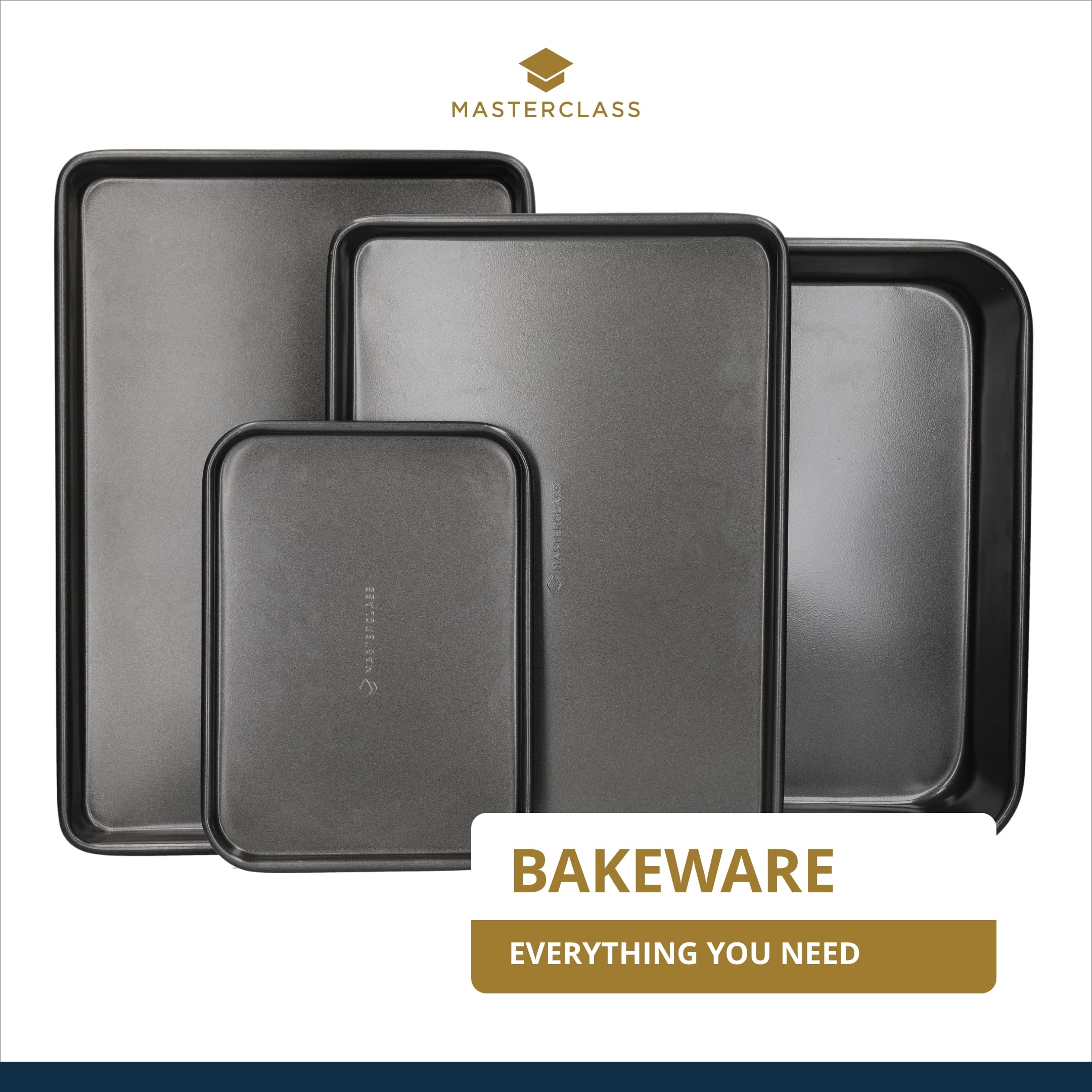 MasterClass Non-Stick Loaf Tin - Carbon Steel, 23x13cm, 2lb Capacity | Oven Safe to 220°C 7